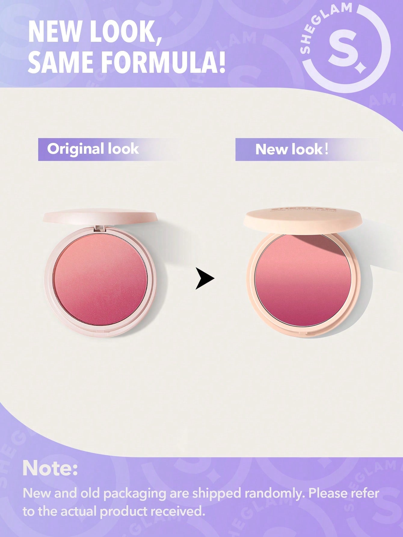 SHEGLAM Divine Flush Matte Blush-Insta Flame Blush Powder Highly Pigmented Non-Fading Long Lasting Glowing Lightweight Natural Blush Face Makeup