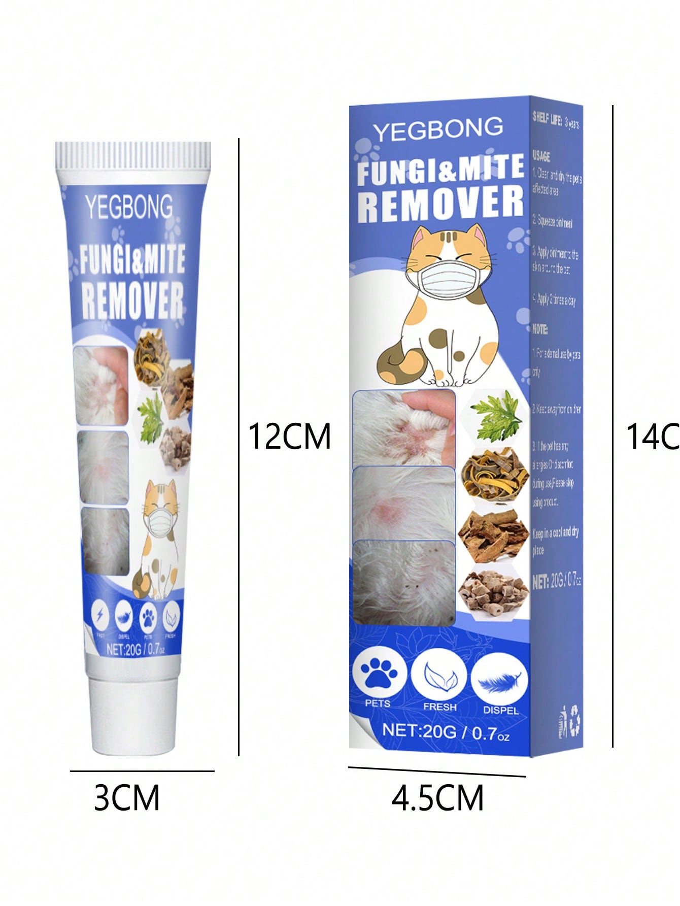 1pc Pet Mite Remover For Dog And Cat For Health Care