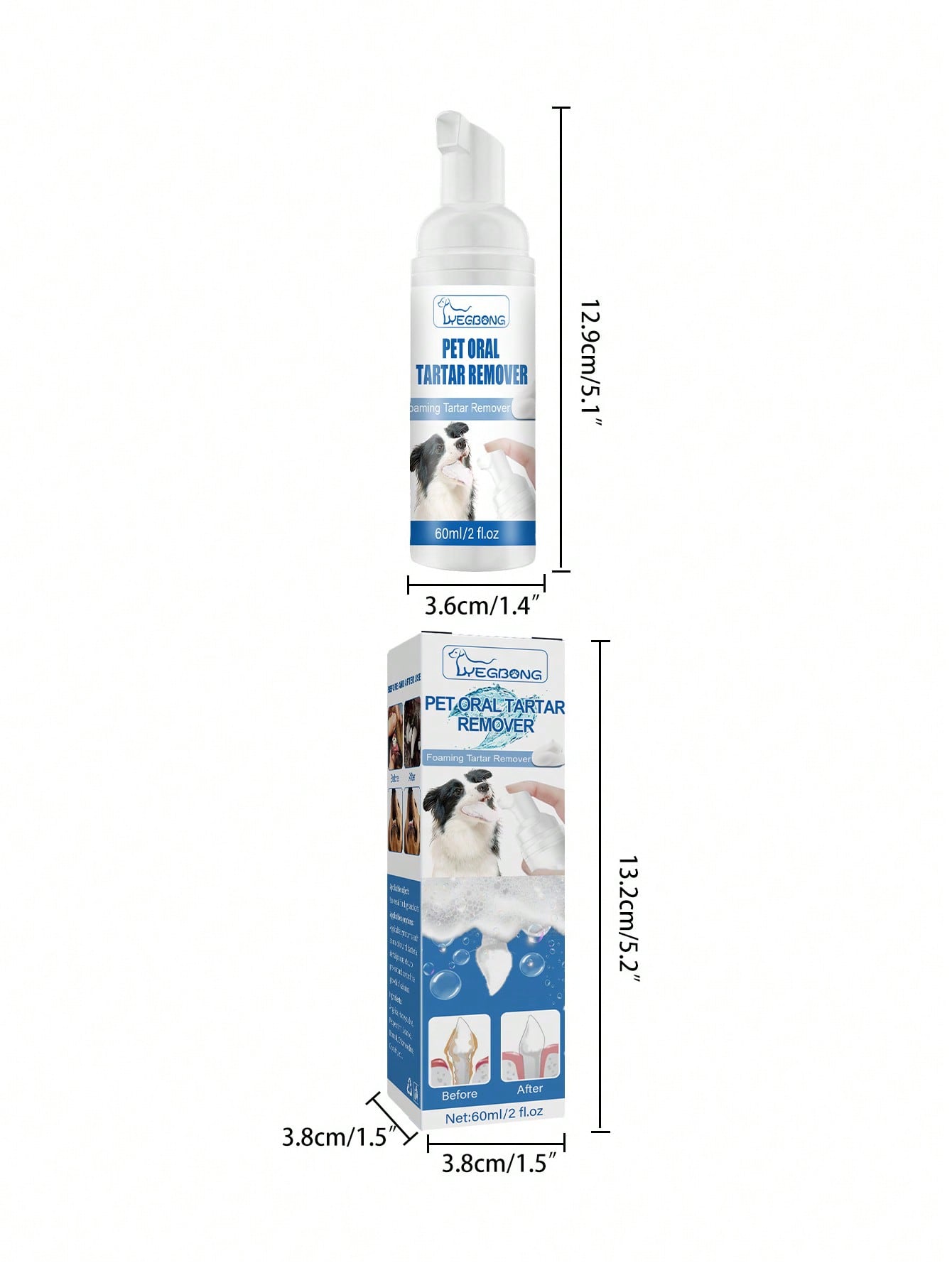 1pc Pet Oral Tartar Remover For Dog And Cat For Health Care