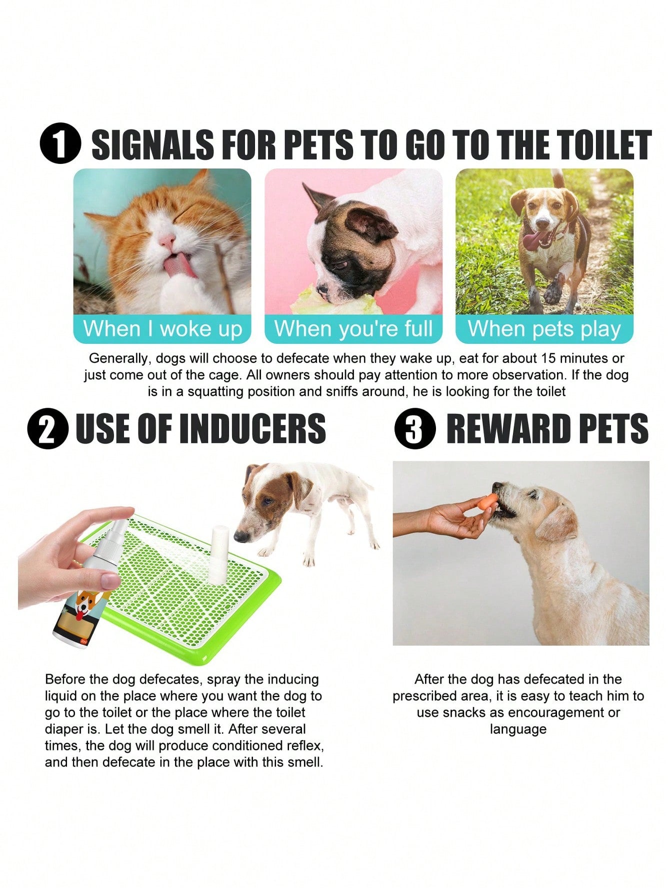 1pc Pet Toilet Training Spray