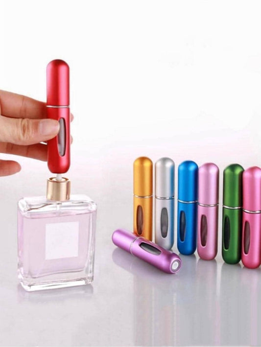 1pc PET Perfume Subpackage Spray Bottle Simple Random Color Portable Subpackage Spray Bottle For Travel