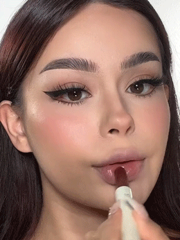 SHEGLAM Pout-Perfect Shine Lip Plumper-Sepia Kiss Moisturizing Plumping Solid Lip Gloss Non-Stick Nourishing Lip Plumping Serum Coconut Oil Lipstick Lip Cosmetics