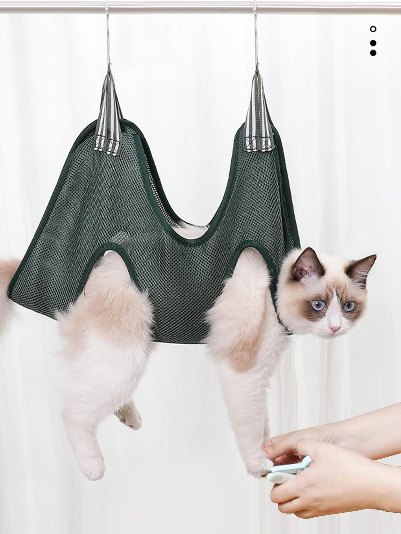 1pc Pet Care Bathing Cleaning Beauty Suspension Bed