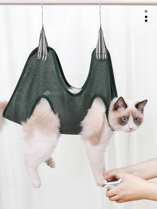 1pc Pet Care Bathing Cleaning Beauty Suspension Bed