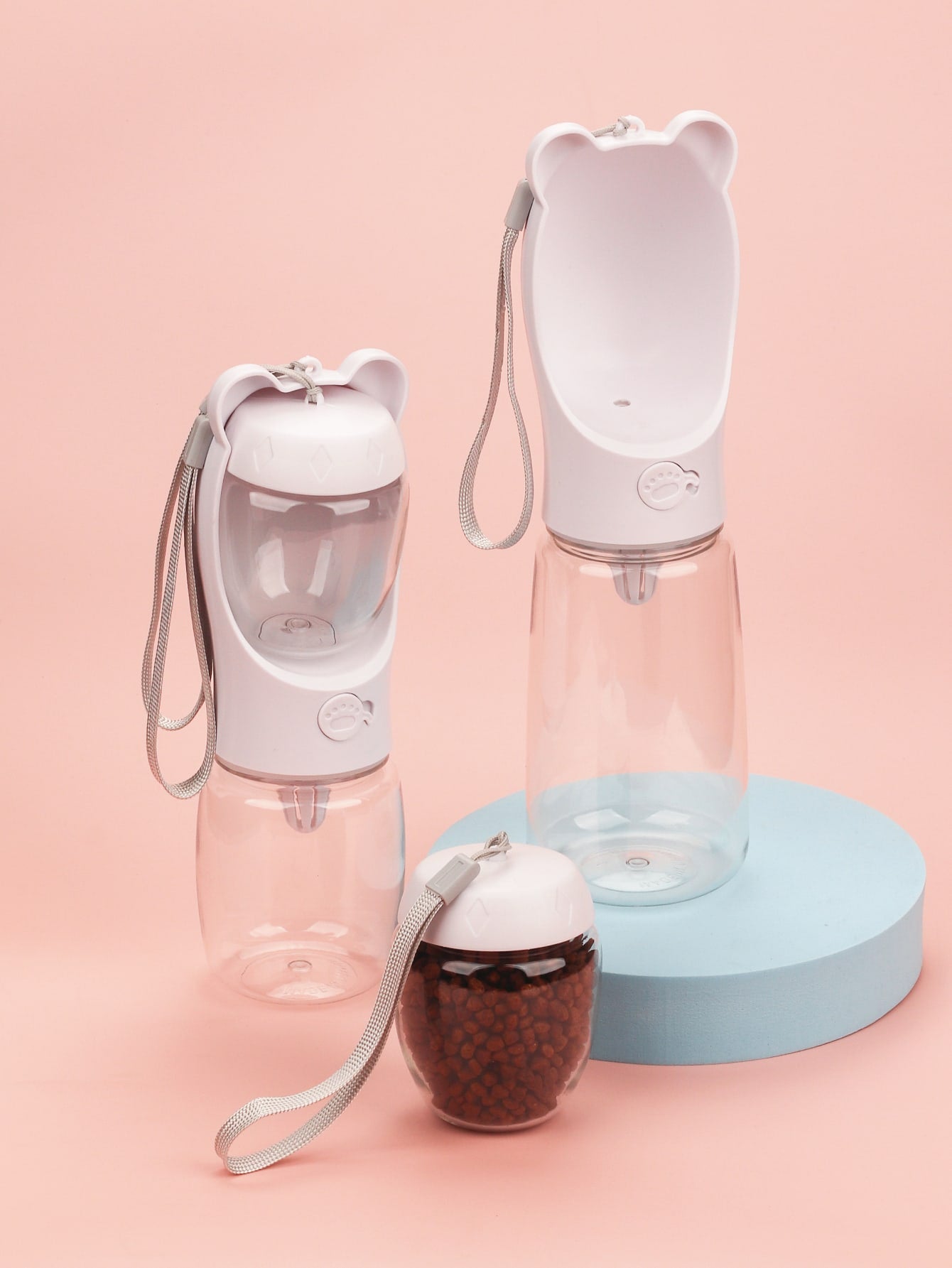 1pc Portable Pet Travel Bottle For Dog And Cat For Outdoor