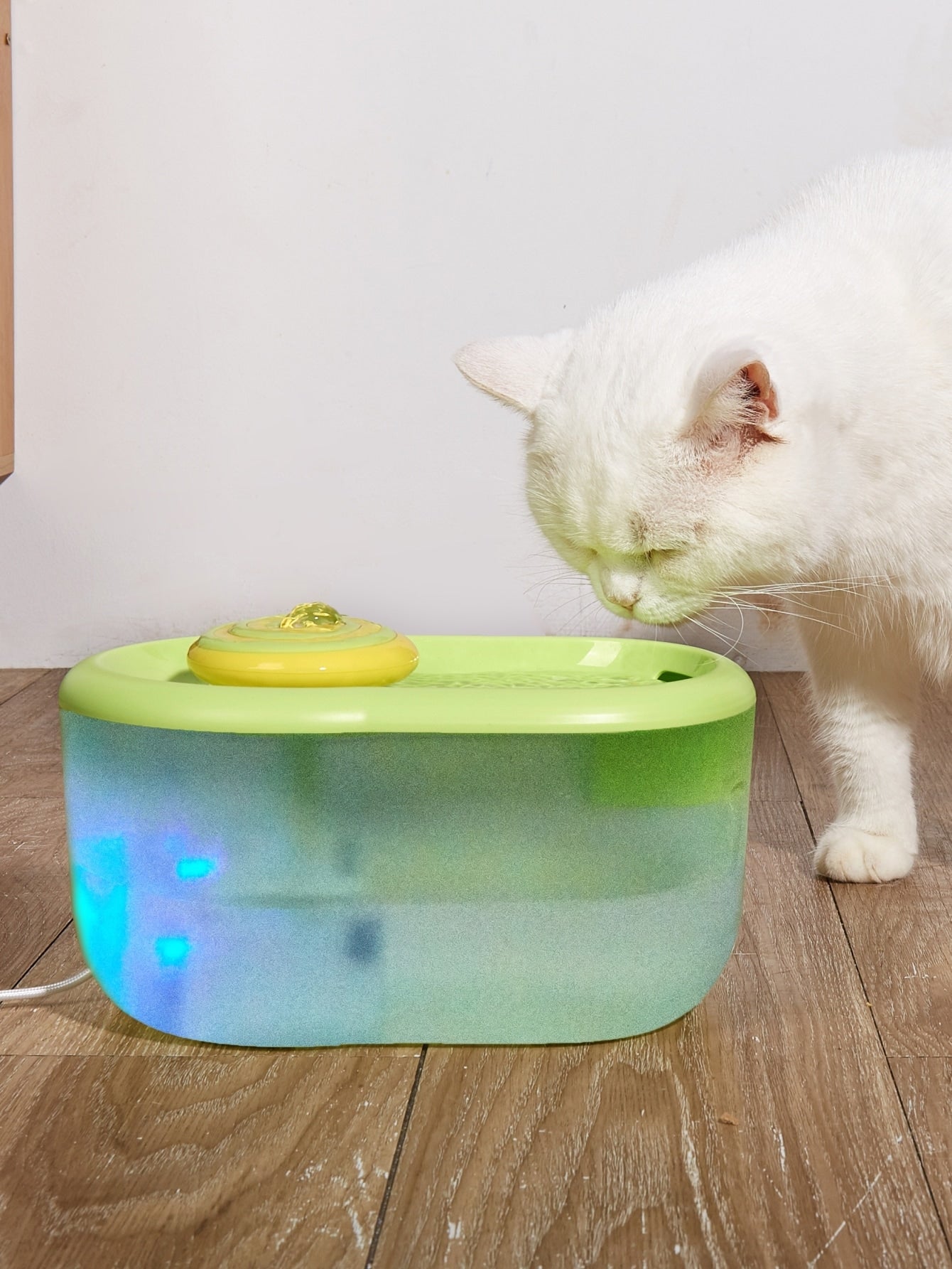 1pc 2 2l Pet Water Fountain With Automatic Circulation Filters For Small And Medium sized Dogs And Cats USB Powered adapter Not Included