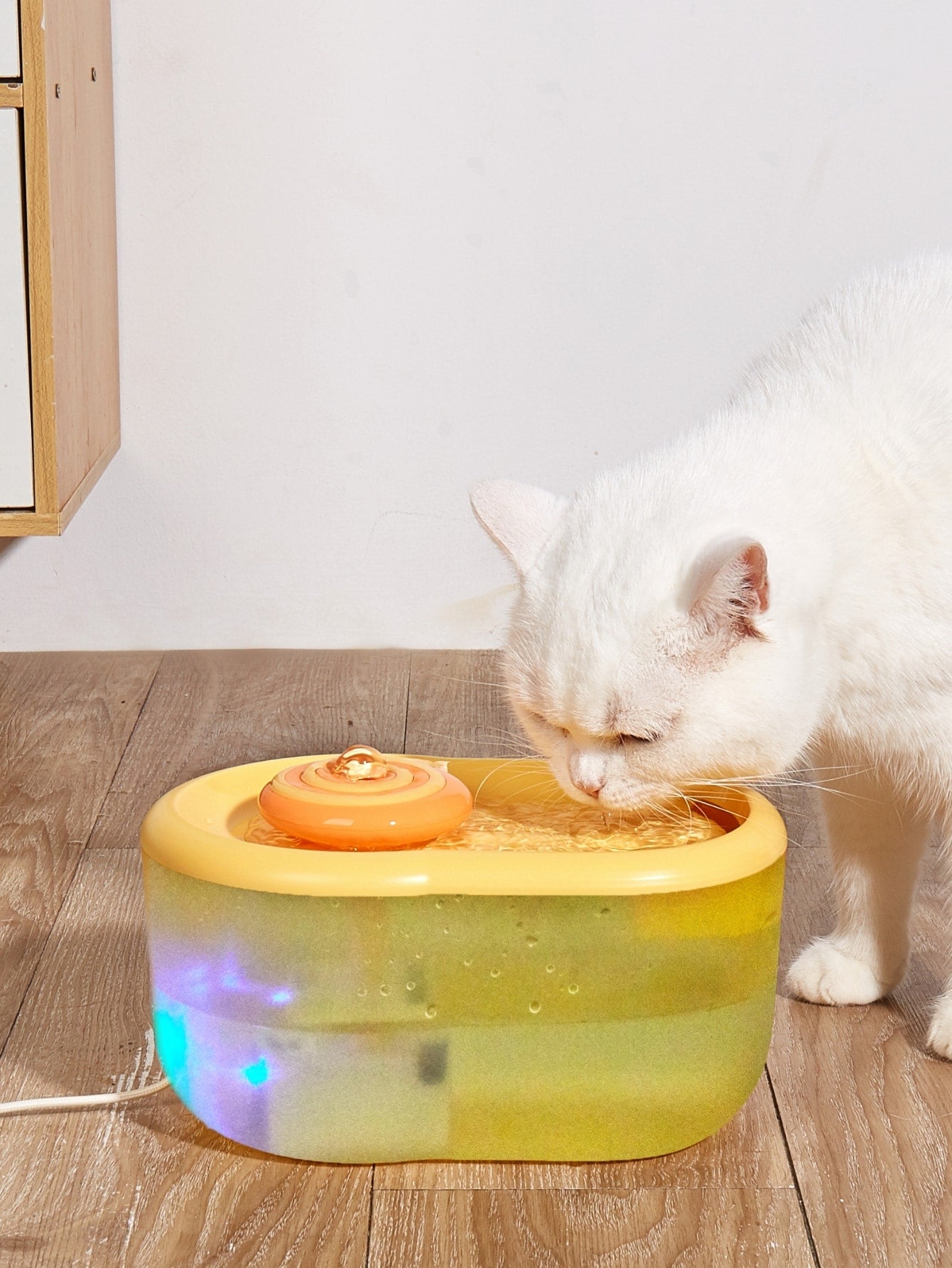 1pc 2 2l Pet Water Fountain With Automatic Circulation Filters For Small And Medium sized Dogs And Cats USB Powered adapter Not Included