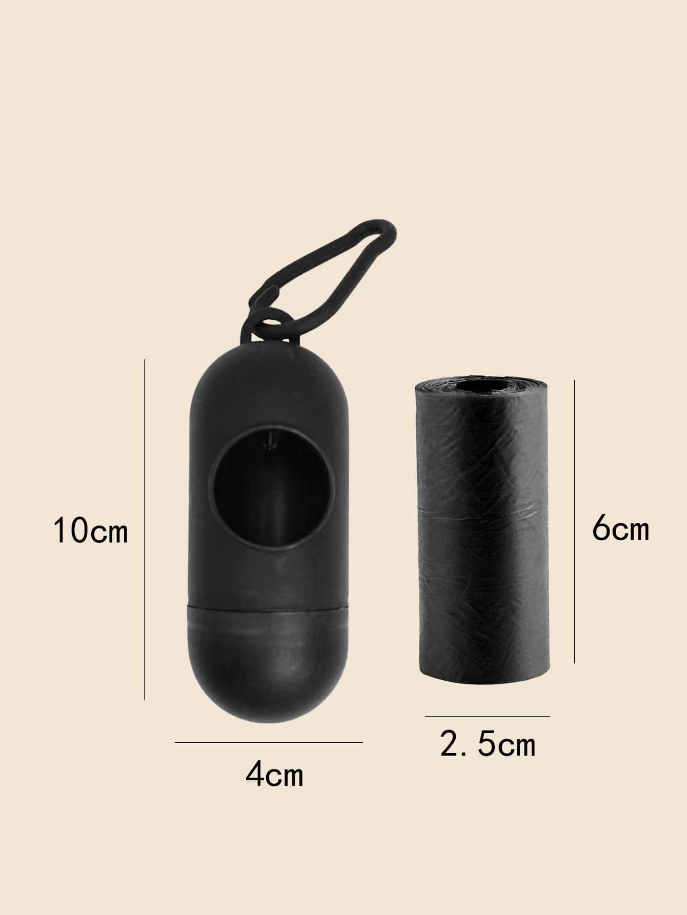 1pc Portable Baby Stroller Trash Bag Storage Box And 3pcs Portable Plastic Bags twins