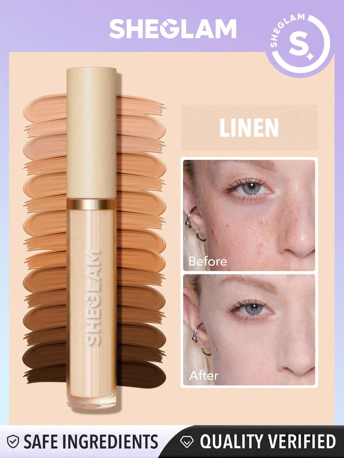 SHEGLAM Like Magic 12HR Full Coverage Concealer
