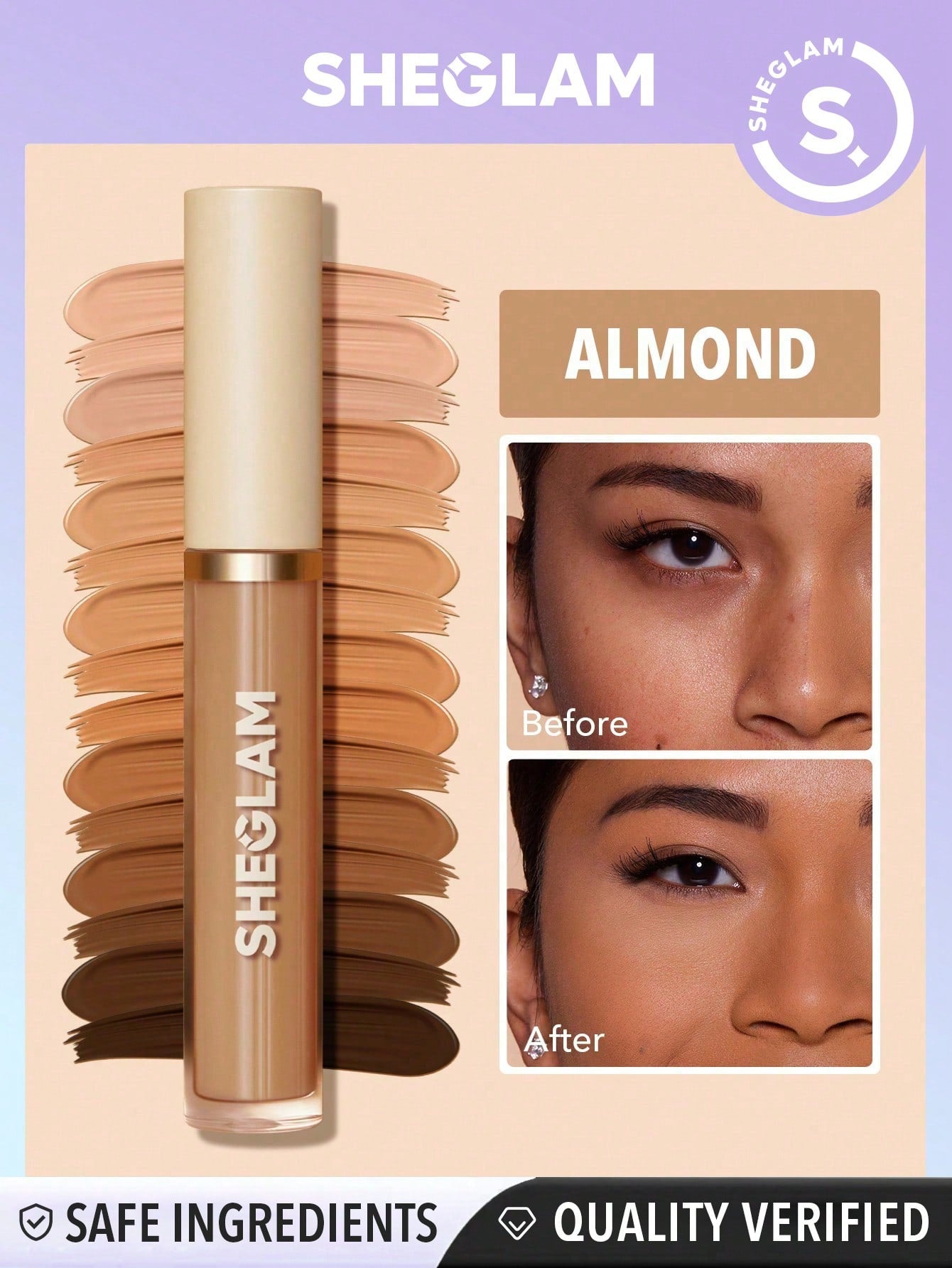 SHEGLAM Like Magic 12HR Full Coverage Concealer
