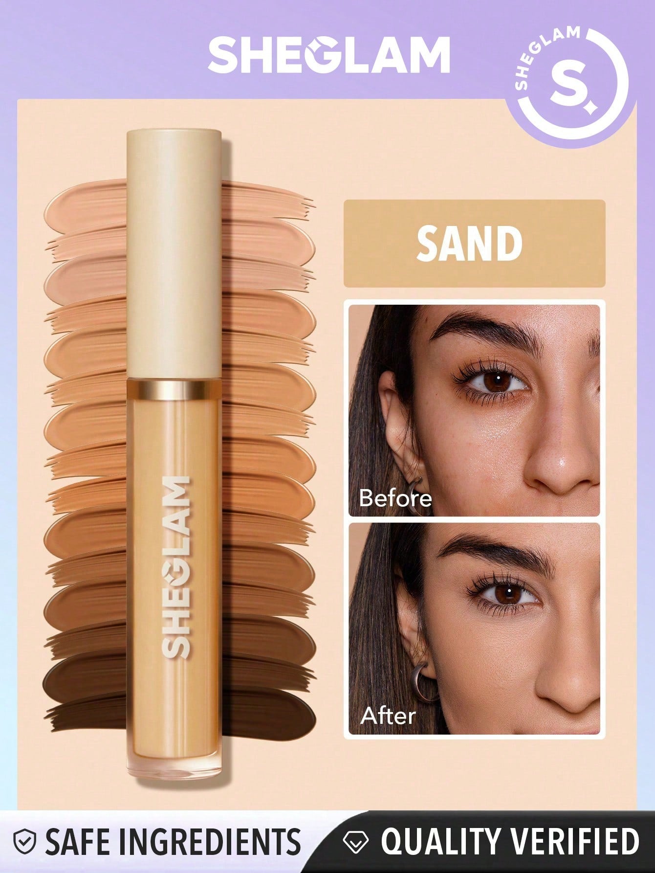 SHEGLAM Like Magic 12HR Full Coverage Concealer