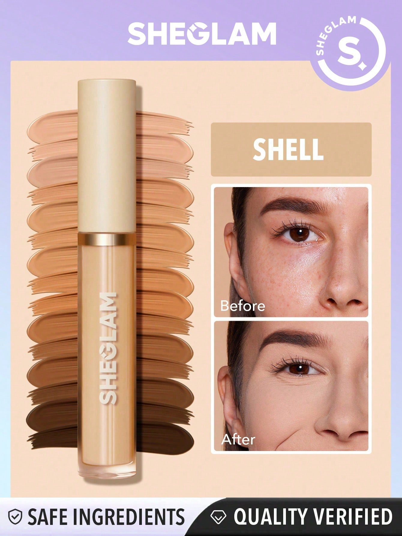 SHEGLAM Like Magic 12HR Full Coverage Concealer