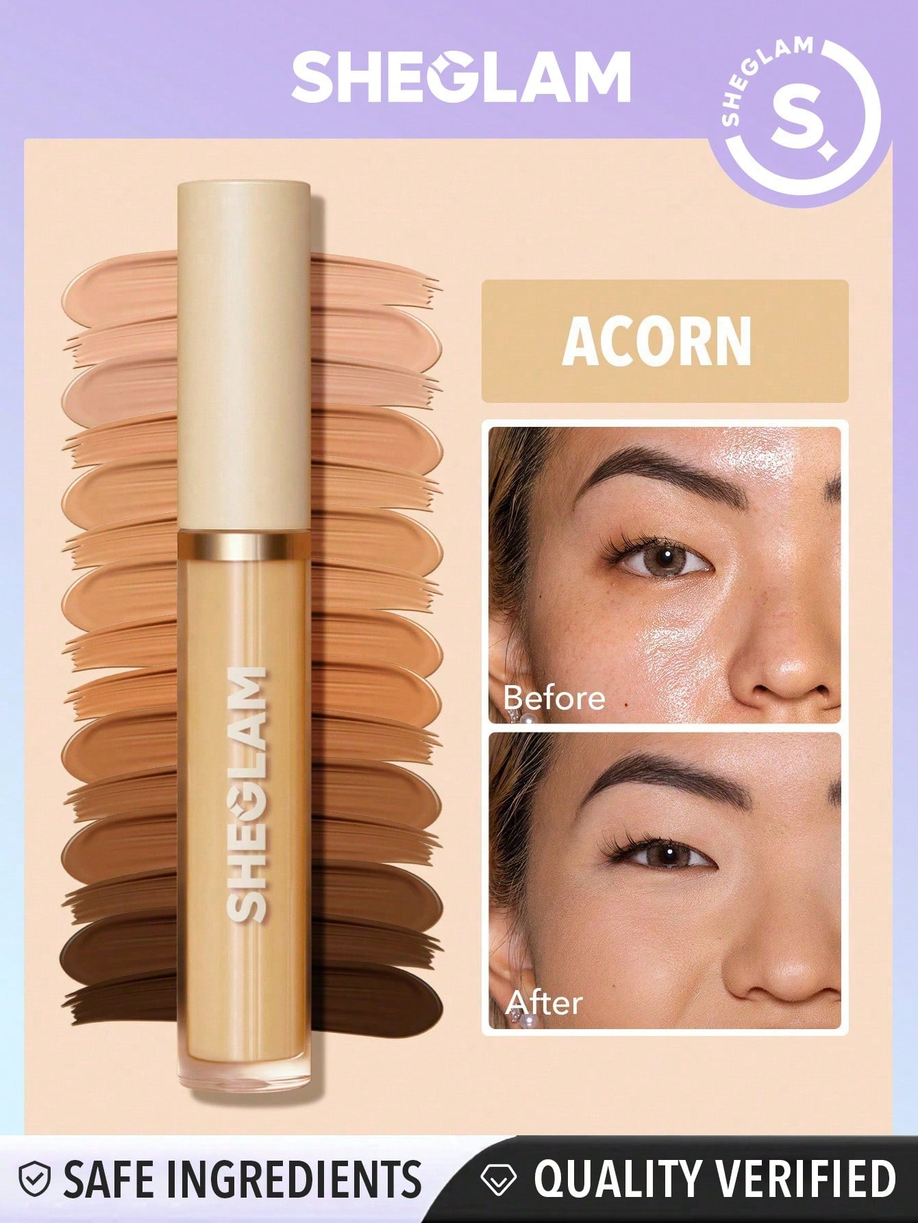 SHEGLAM Like Magic 12HR Full Coverage Concealer