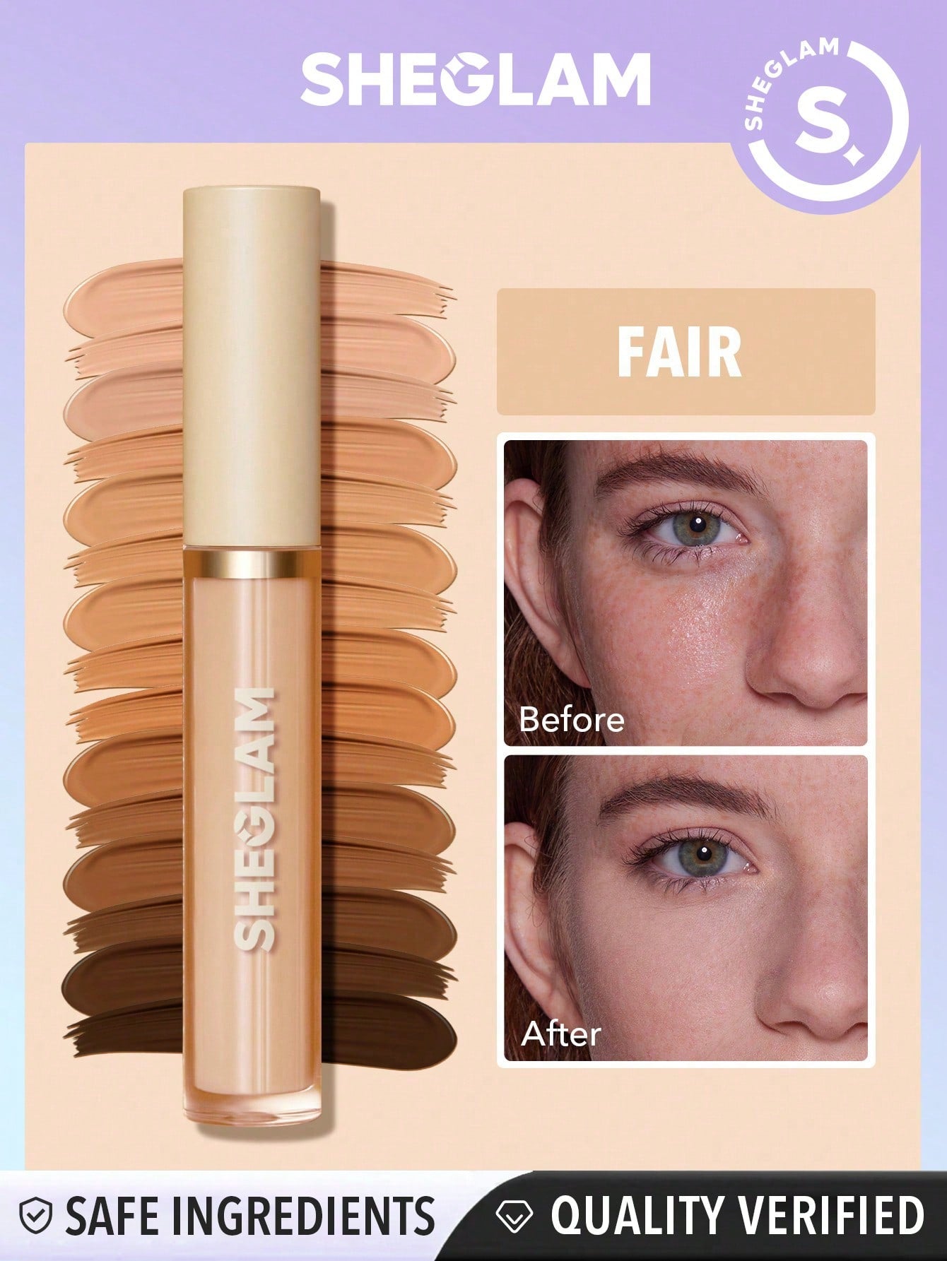 SHEGLAM Like Magic 12HR Full Coverage Concealer