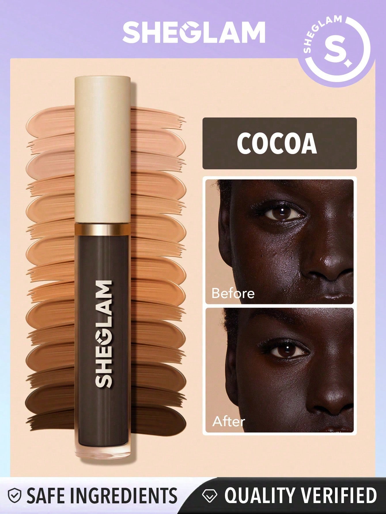 SHEGLAM Like Magic 12HR Full Coverage Concealer