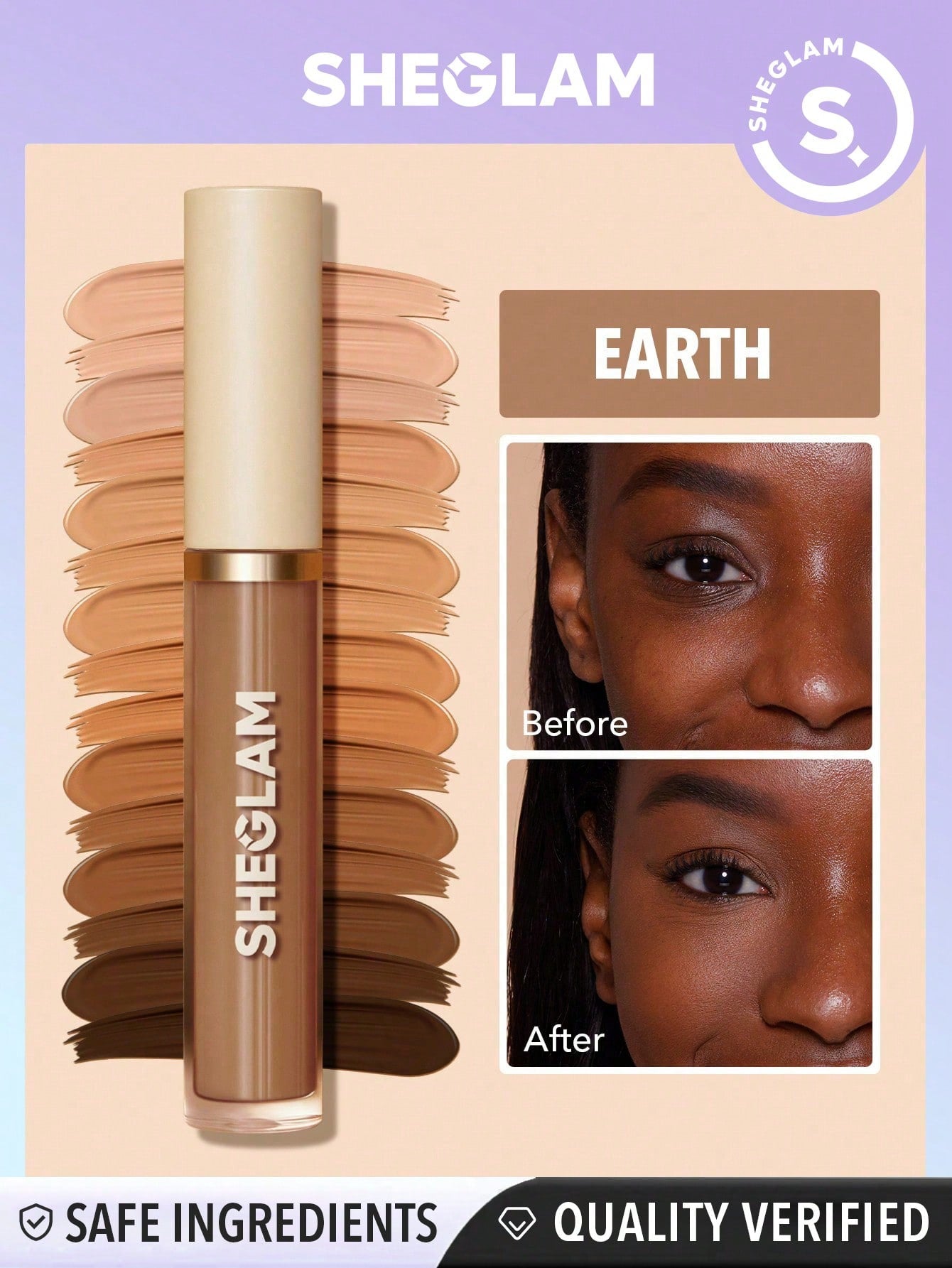 SHEGLAM Like Magic 12HR Full Coverage Concealer