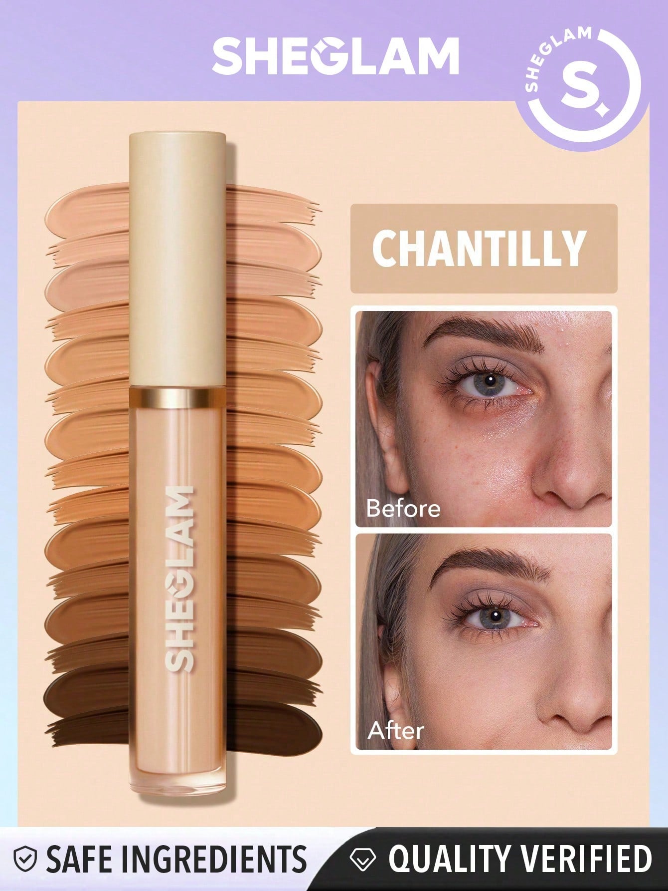SHEGLAM Like Magic 12HR Full Coverage Concealer