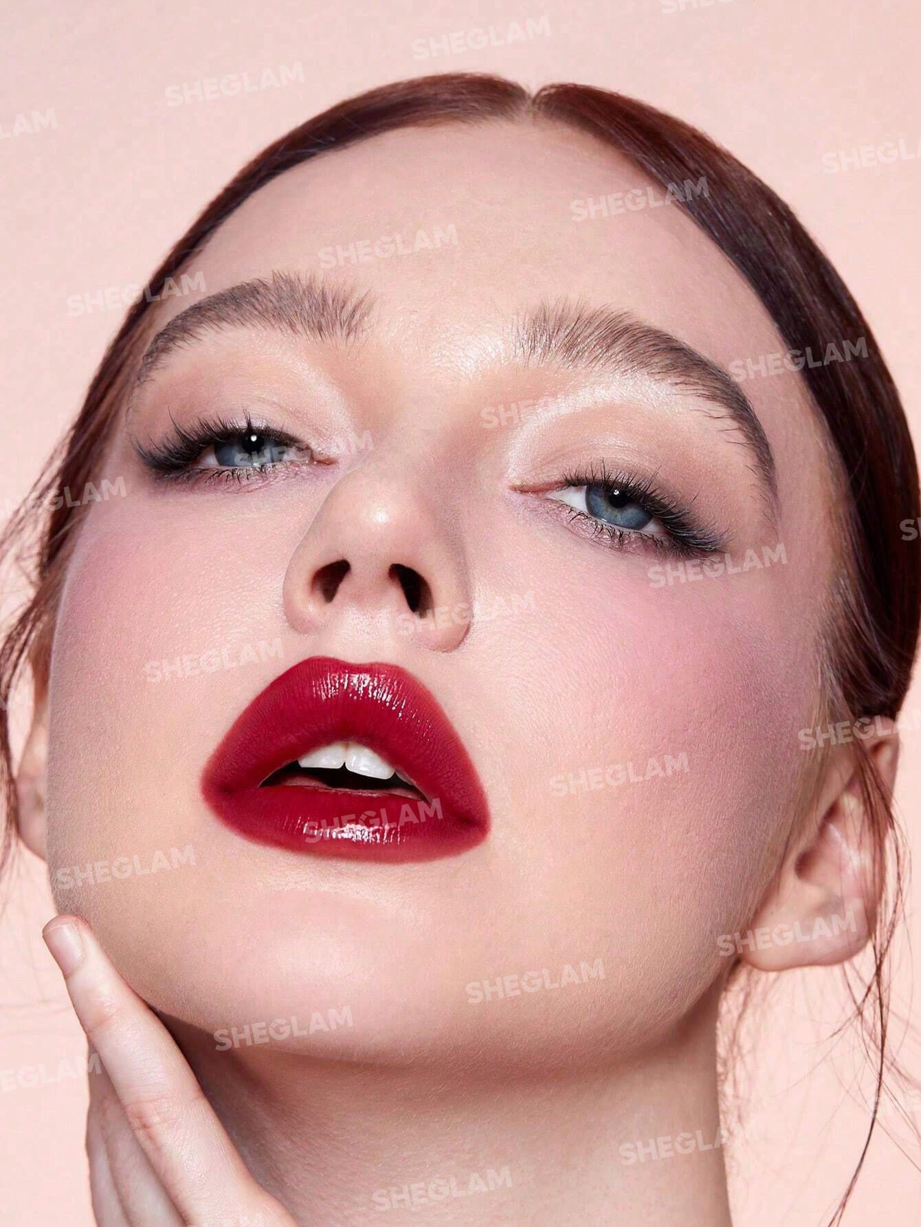 SHEGLAM Take A Hint Lip Tint-Love On Tap Color Changing Long Lasting Lip Gloss High Gloss Finish All Day Non-Sticky Moisturizing Lip Stain For Dry Lips