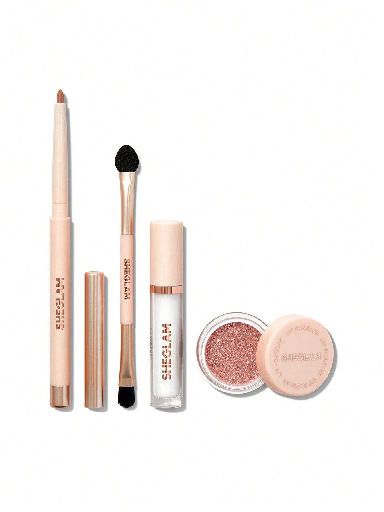 SHEGLAM Lip Dazzler Glitter Kit-Debutante