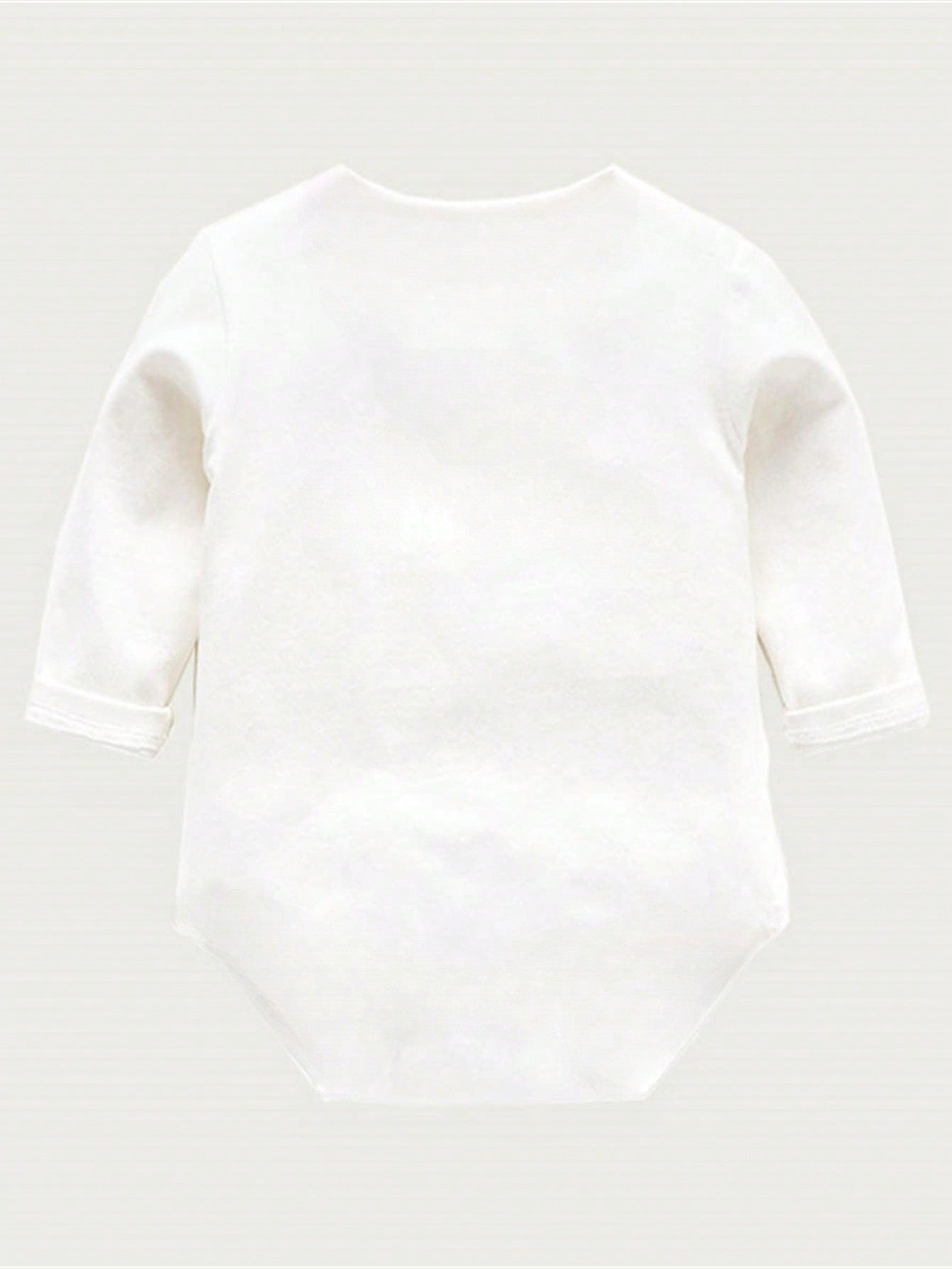 Baby Girl Christmas Slogan Graphic Tee Bodysuit