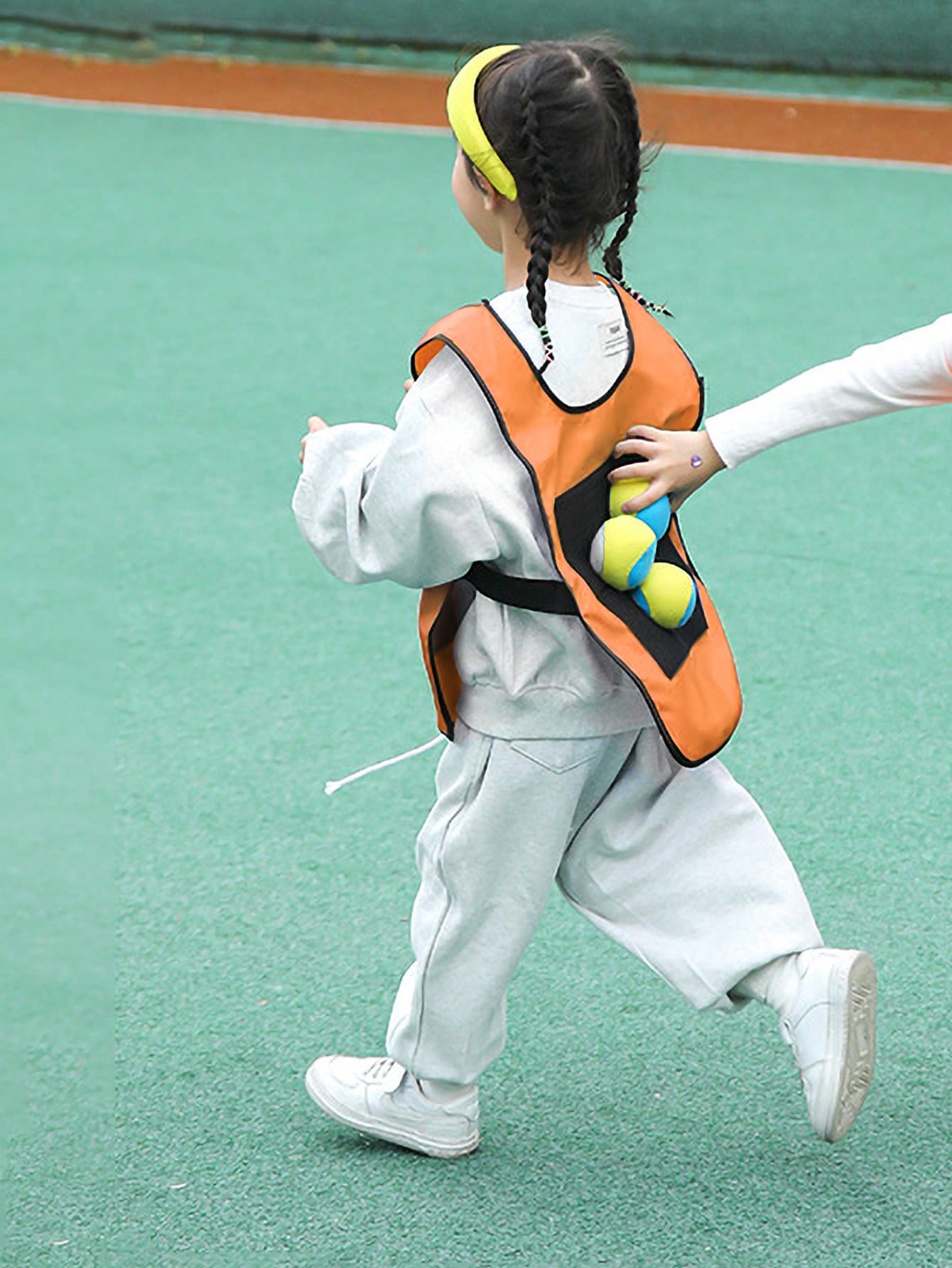 1pc Children's Stick Ball Vest, Parent-child Interactive Toy Game For Target Practice And Training, Color Random