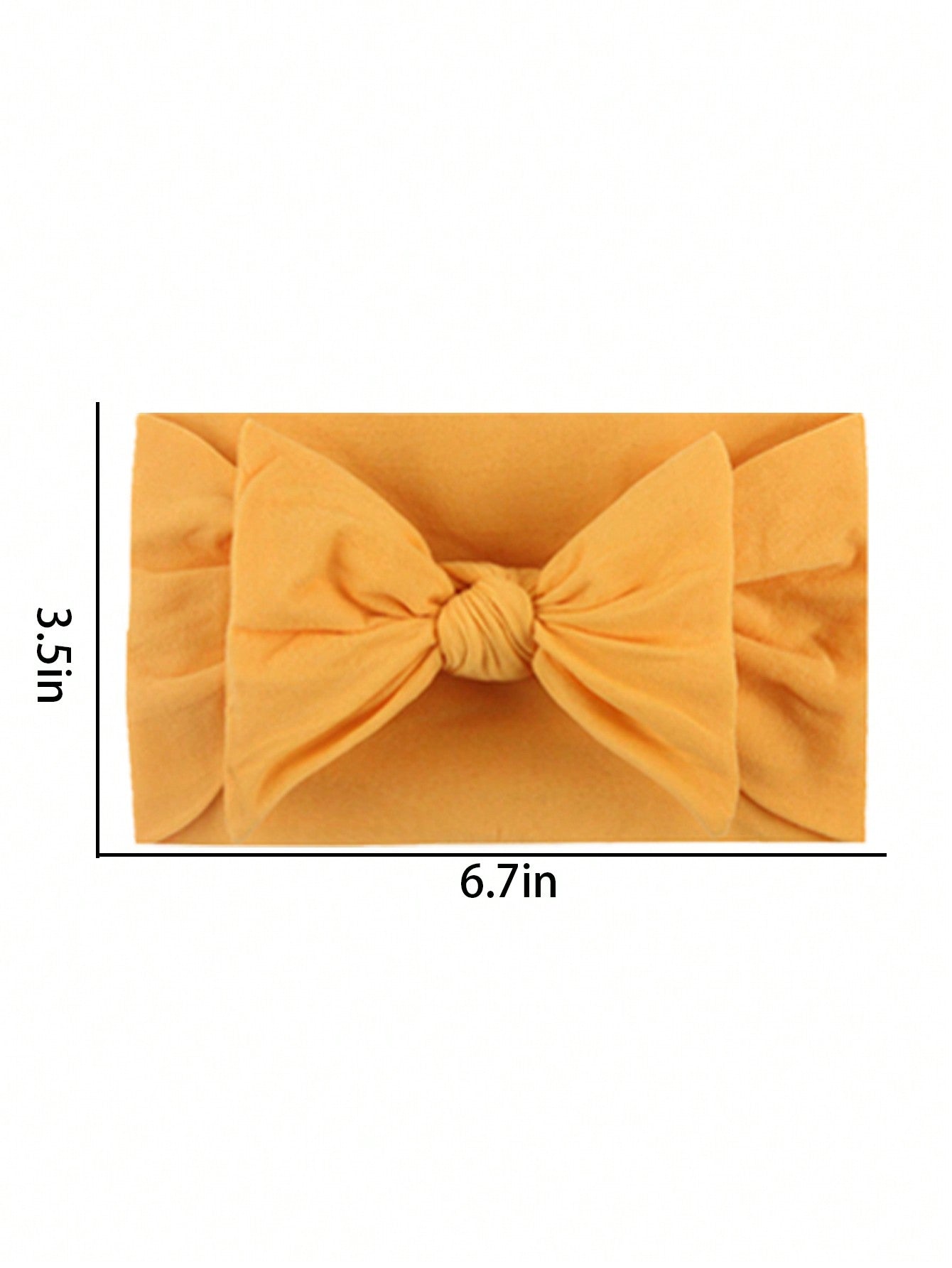 18pcs Candy Colored Soft & Stretchy Nylon Butterfly Baby Headbands