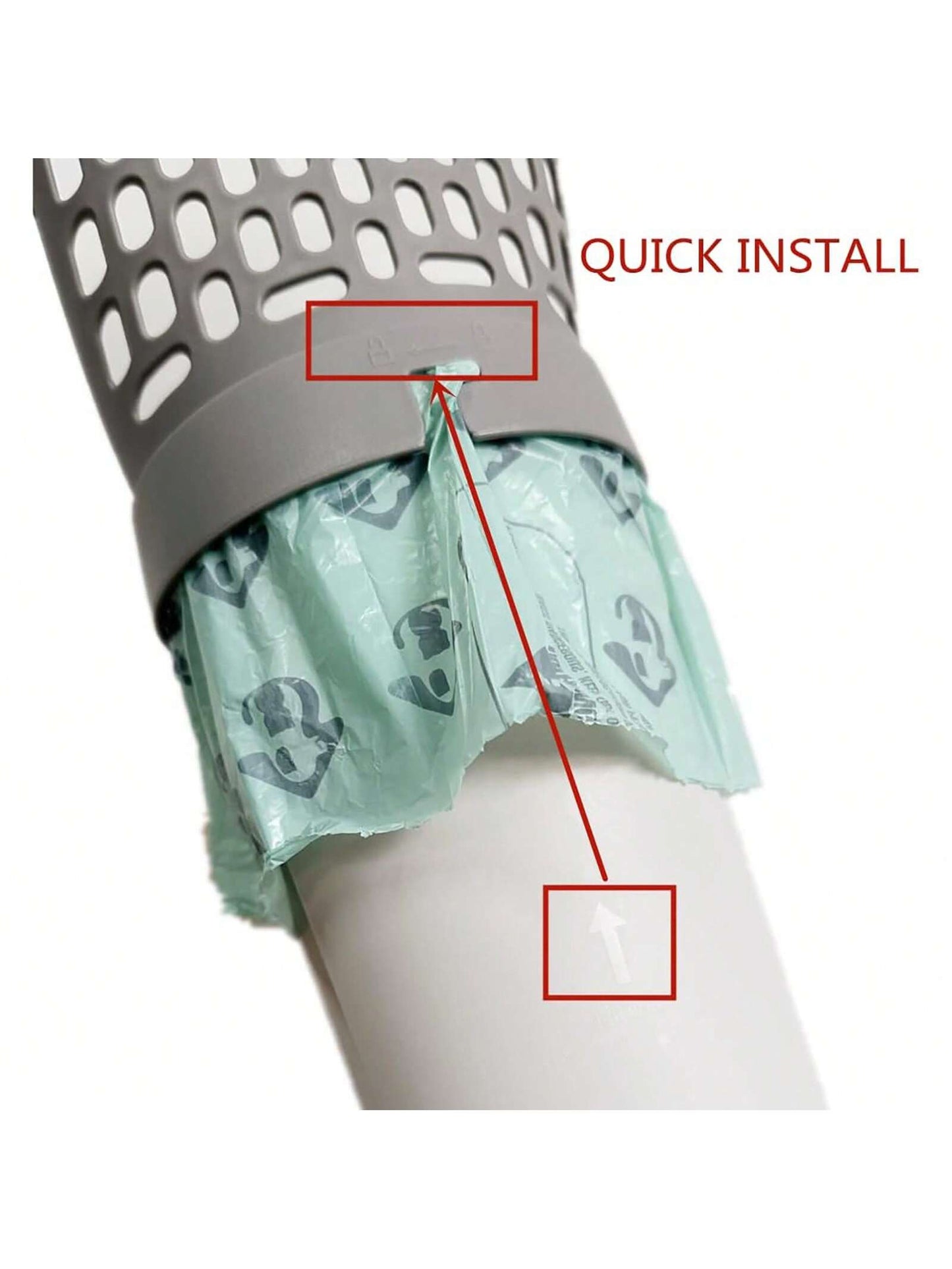 1pc Removable Cat Litter Scoop, Removable Large-capacity Pet Toilet, 1pc Free Garbage Bag