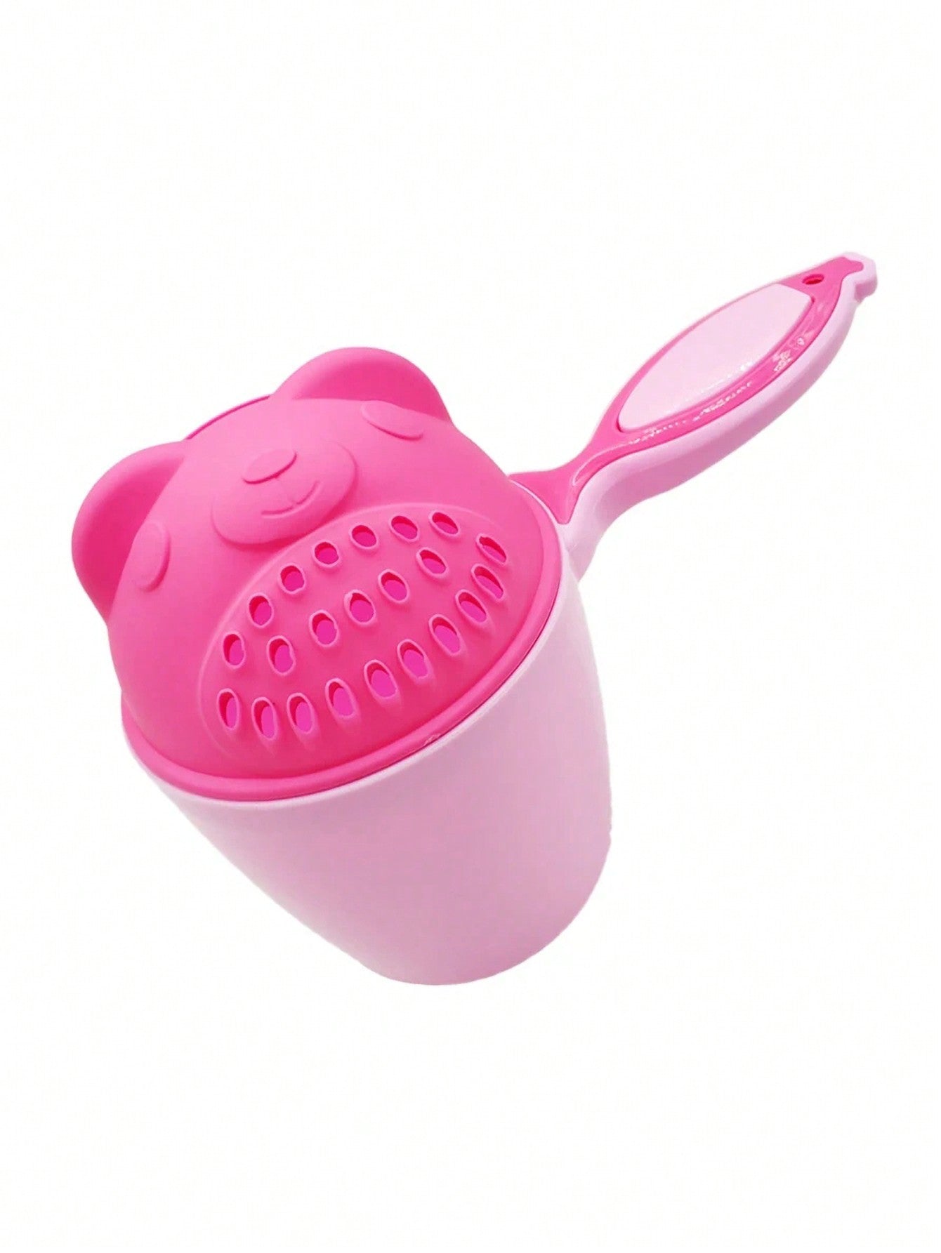 1pc Cartoon Bear Shaped Baby Shower Cup Shampoo Rinser