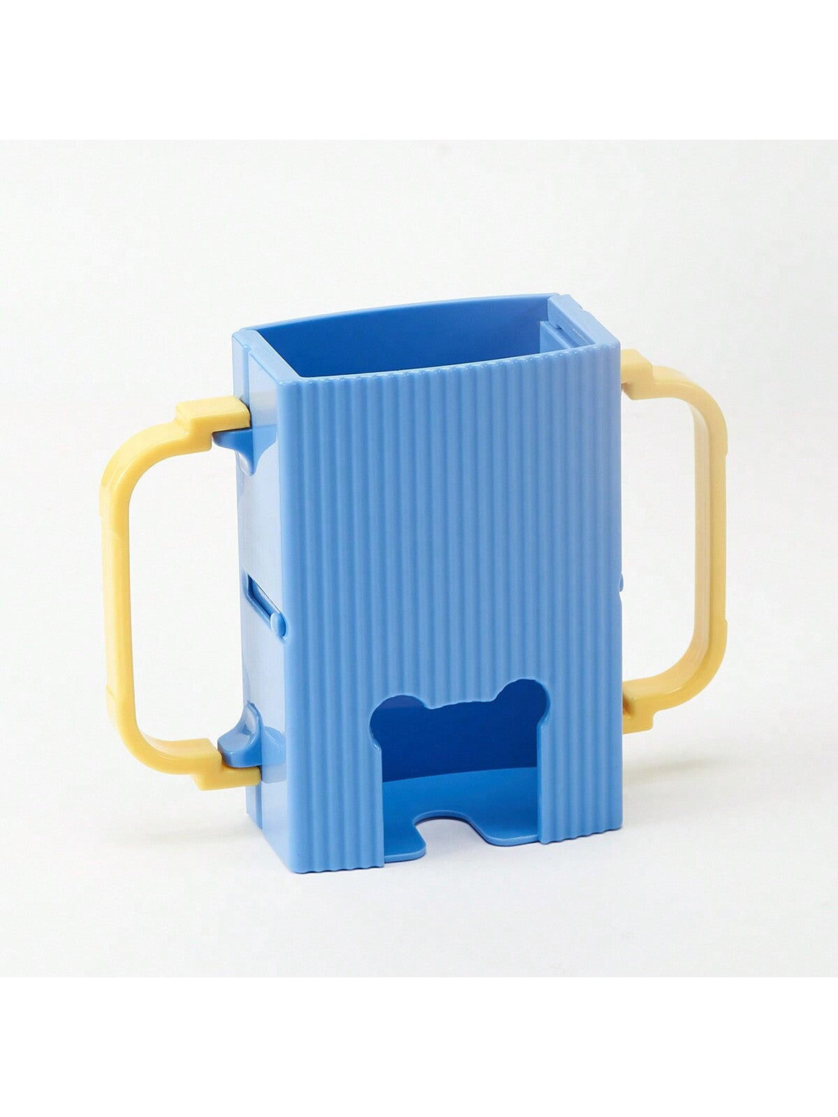 1pc Children's Anti-Squeeze Drink Box/Feeding Tool/Baby Milk And Juice Drinking Anti-Squeeze And Anti-Spray Cup Holder-Adjustable And Retractable For Four Seasons Use
