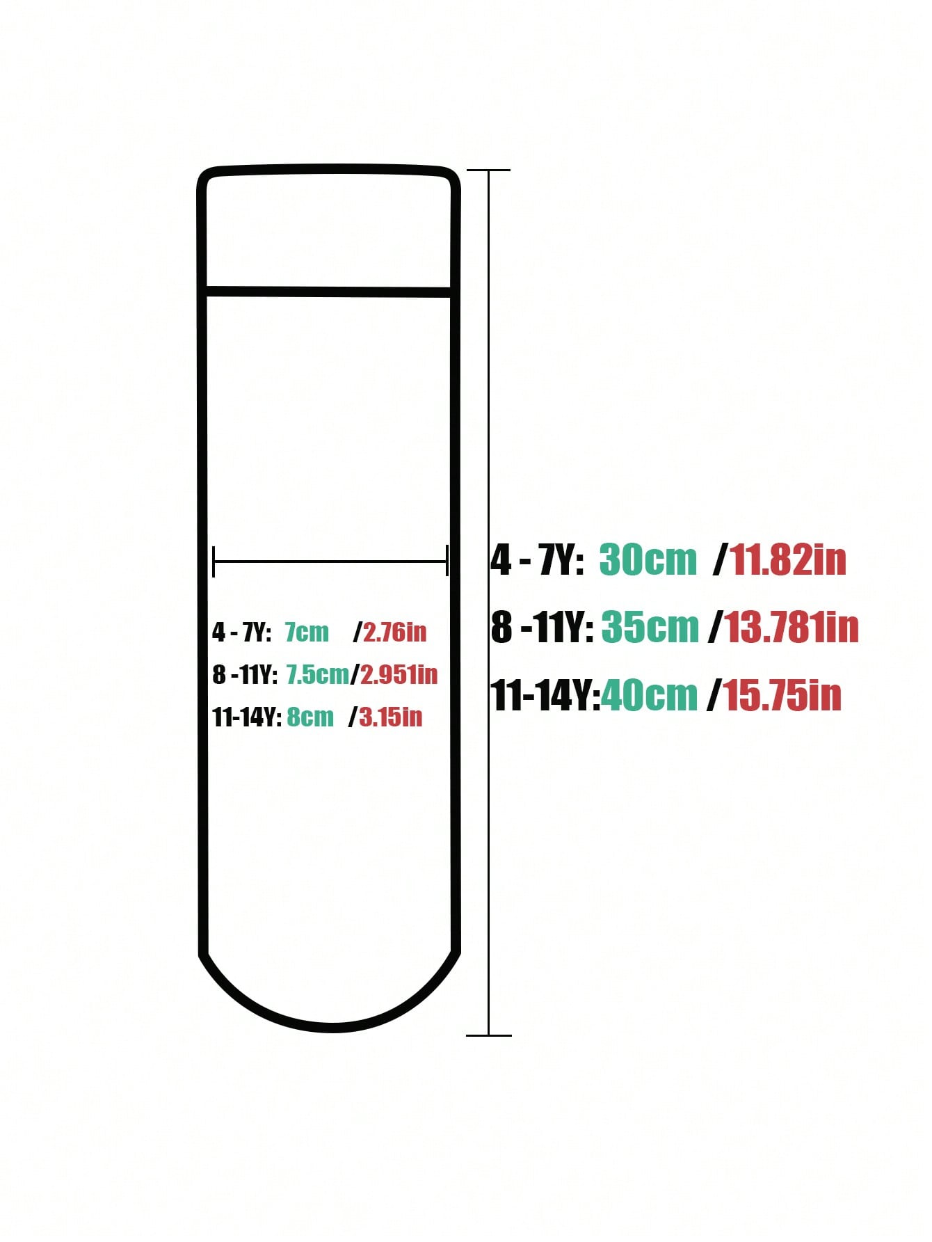 2pairs Toddler Girls Bear Pattern Over The Calf Socks