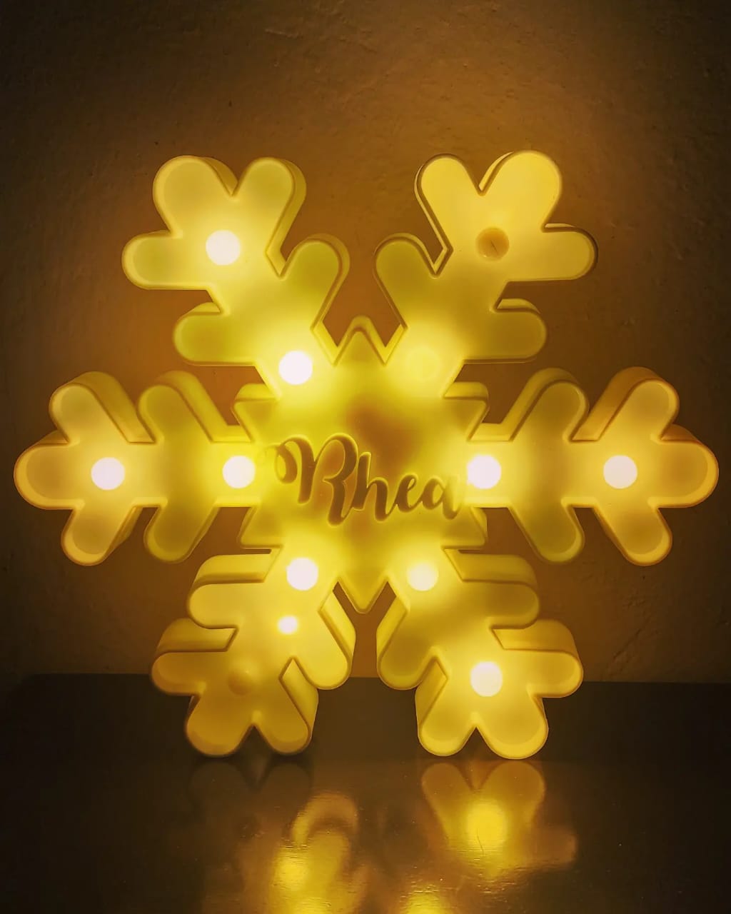 Customized Snowflake Lantern