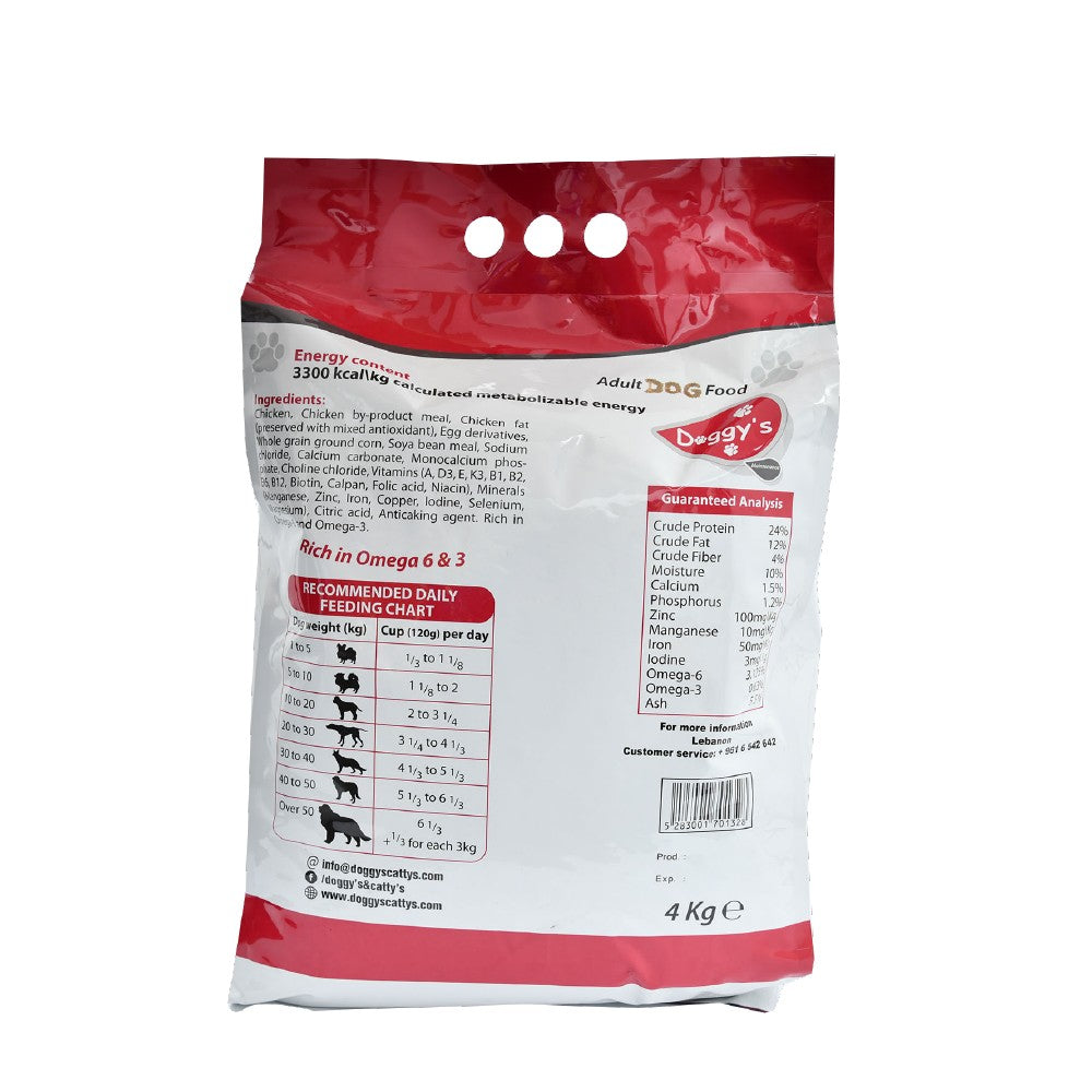 Doggy's Adult Dog Food 4kg