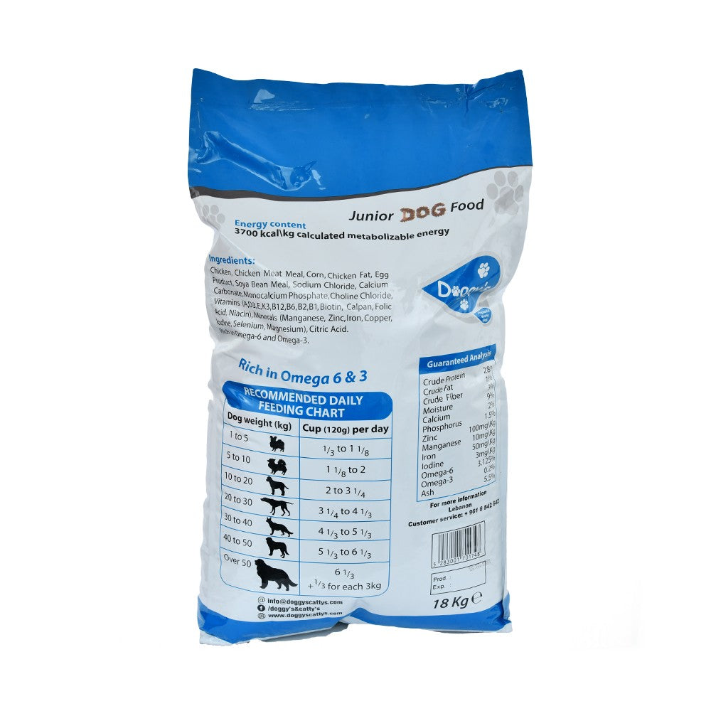 Doggy's Puppy Dog Food 18kg