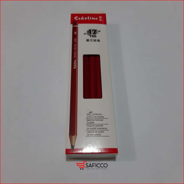 Scholine - 12 Pencils Box