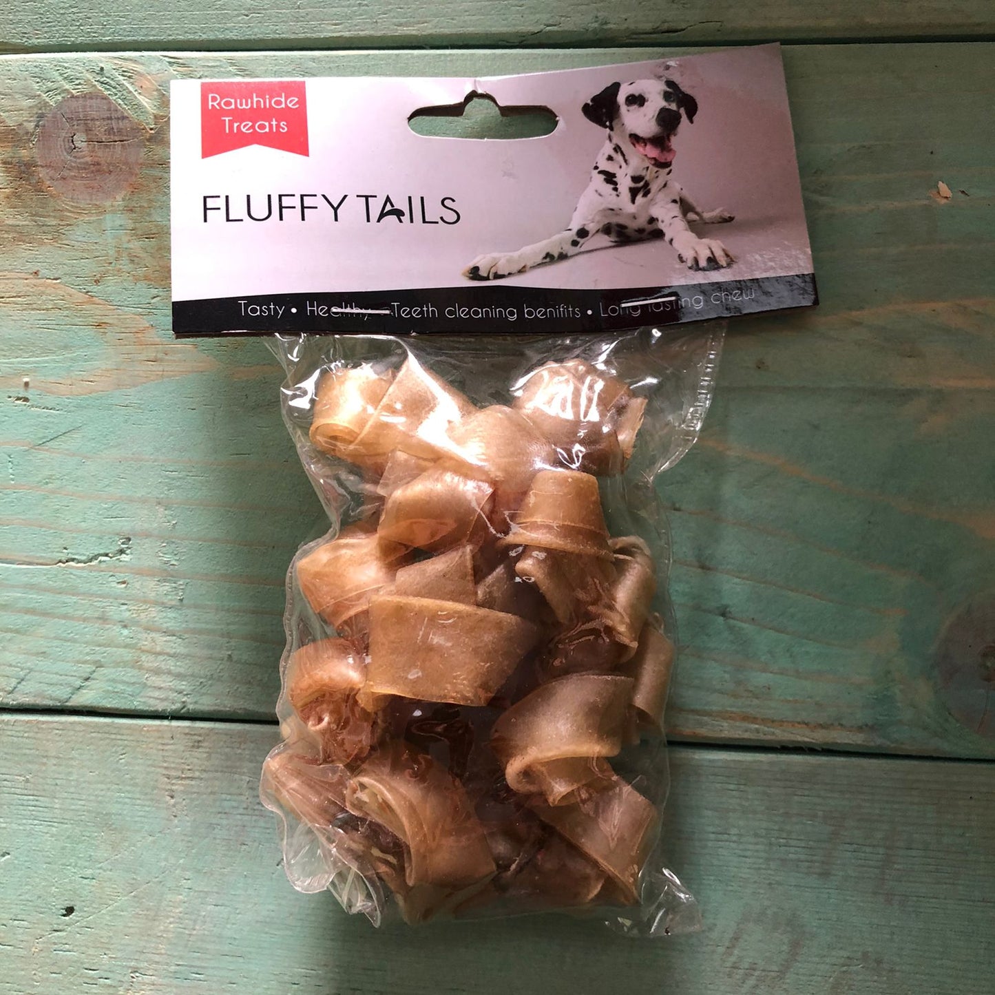 Rawhide Treats - Natural Knotted Bones - 10 pcs