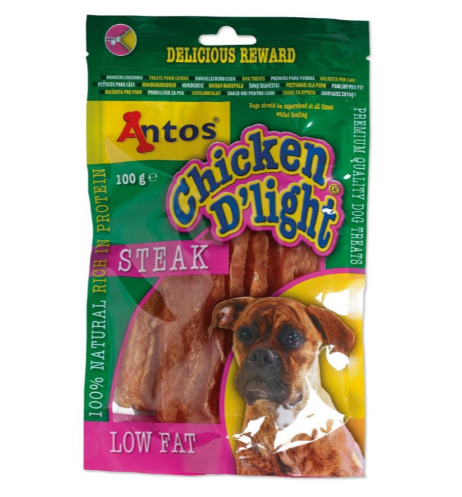 Antos - Chicken D'light Steak 100g