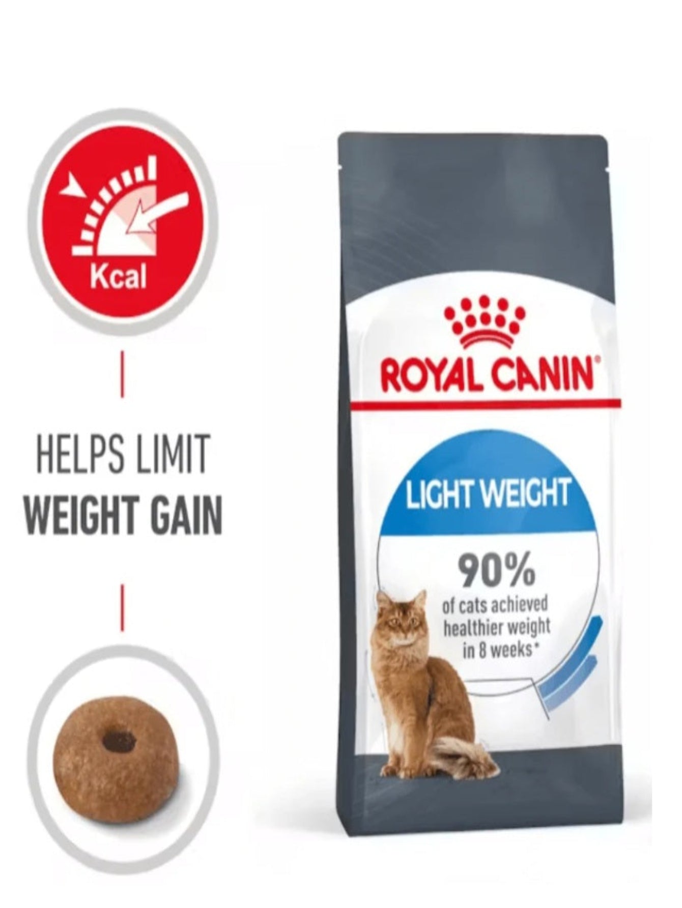 Royal Canin - Light Weight Care Adult Cat Food 1.5kg–3kg