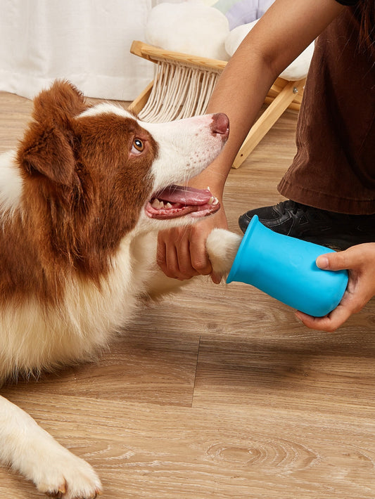 1pc Silicone Pet Paw Cleaner