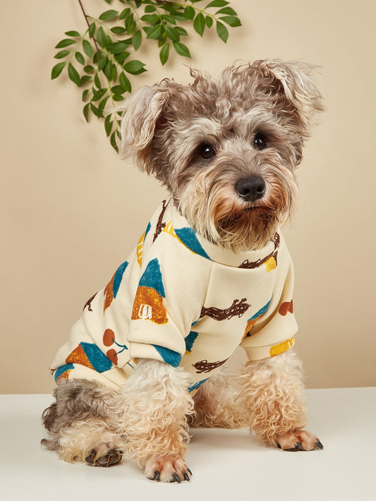 House Print Pet Sweatshirt