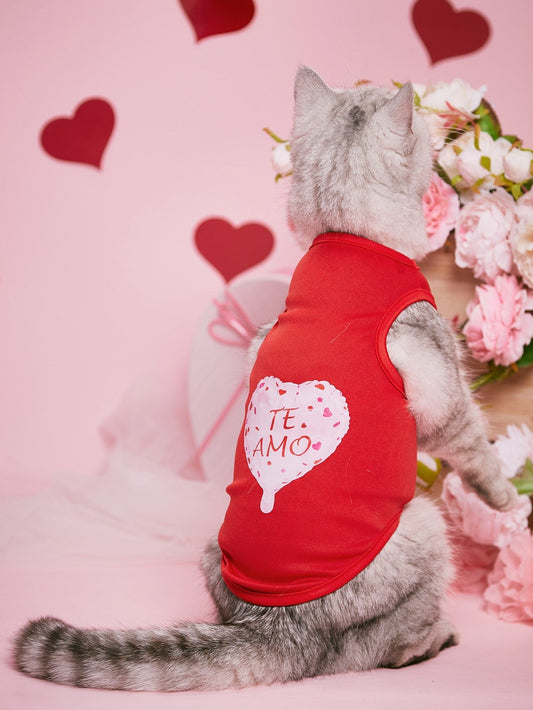 Heart Pattern Pet Tank