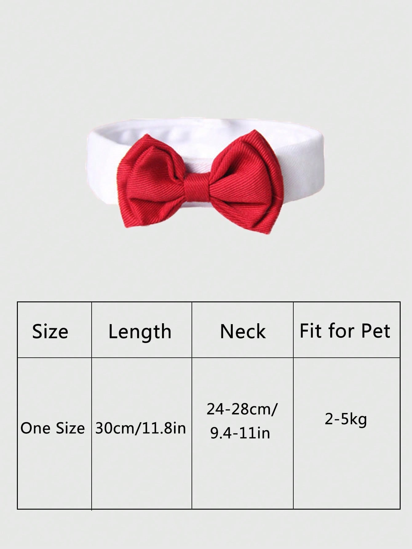 ABLAZE ZAI 1pc Solid Color Pet Bow For Dog And Cat For Special Event