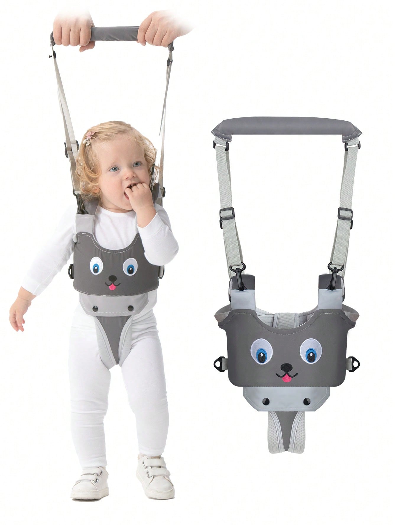 1pc Summer Infant Toddler Walking Assistant Handheld Children Walking Aid Safety Harness, Baby Learning Walking Support, Suitable For 7-24 Months Old