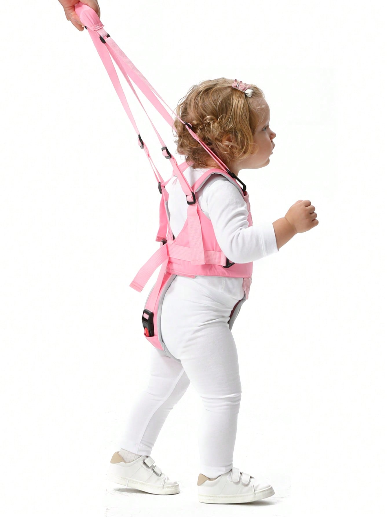 1pc Summer Infant Toddler Walking Assistant Handheld Children Walking Aid Safety Harness, Baby Learning Walking Support, Suitable For 7-24 Months Old