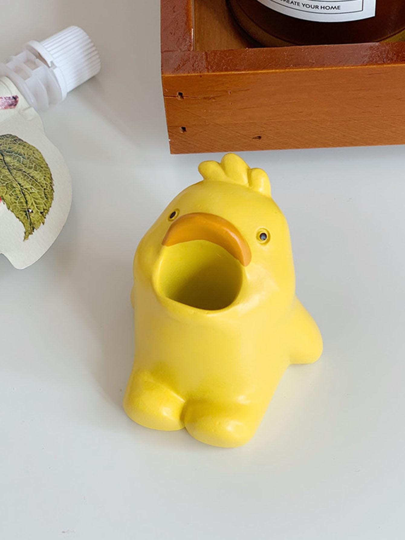 1pc Creative Cartoon Animal Toothbrush Holder, Adorable Storage Rack, Multiple Colors