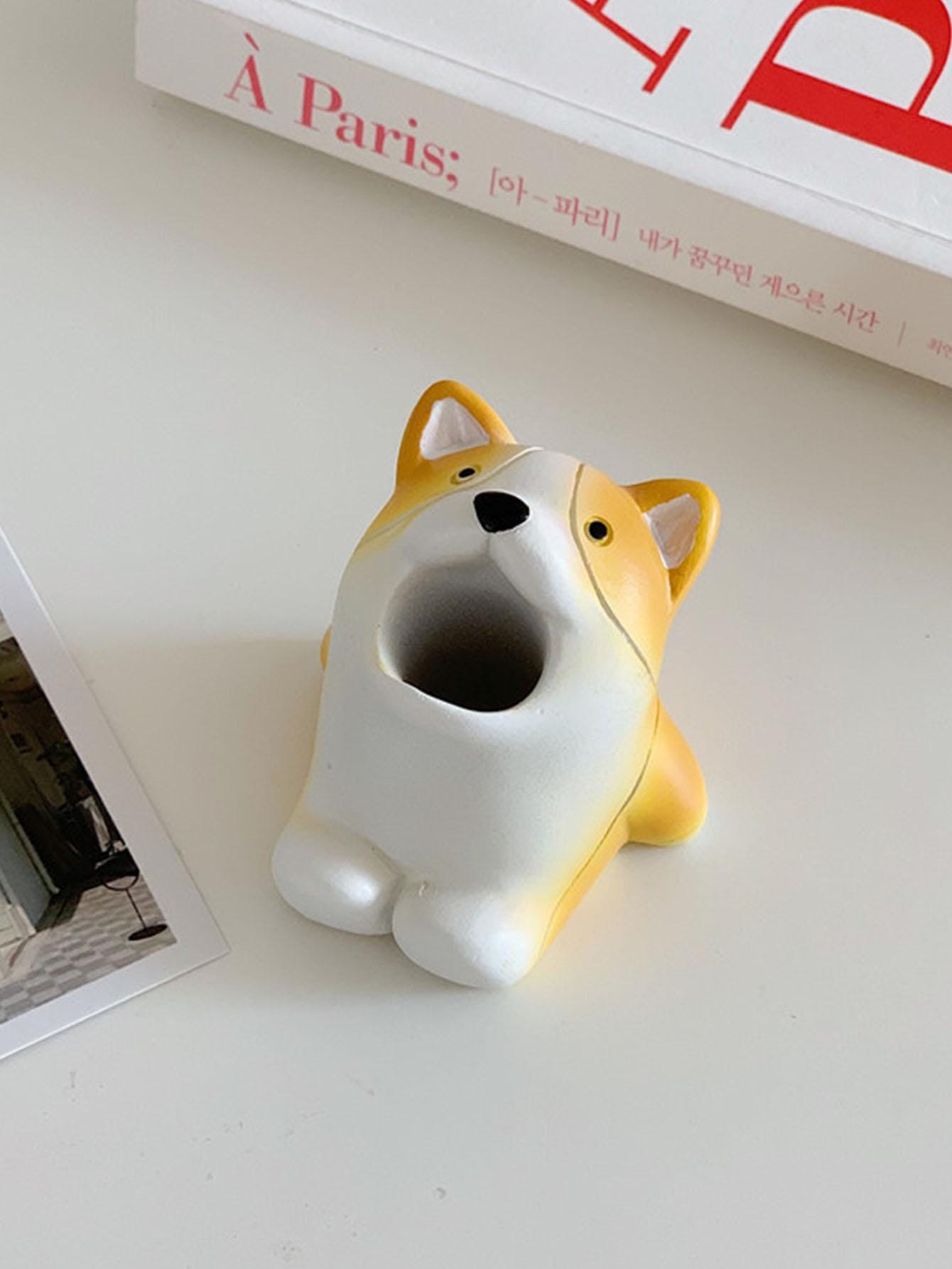 1pc Creative Cartoon Animal Toothbrush Holder, Adorable Storage Rack, Multiple Colors