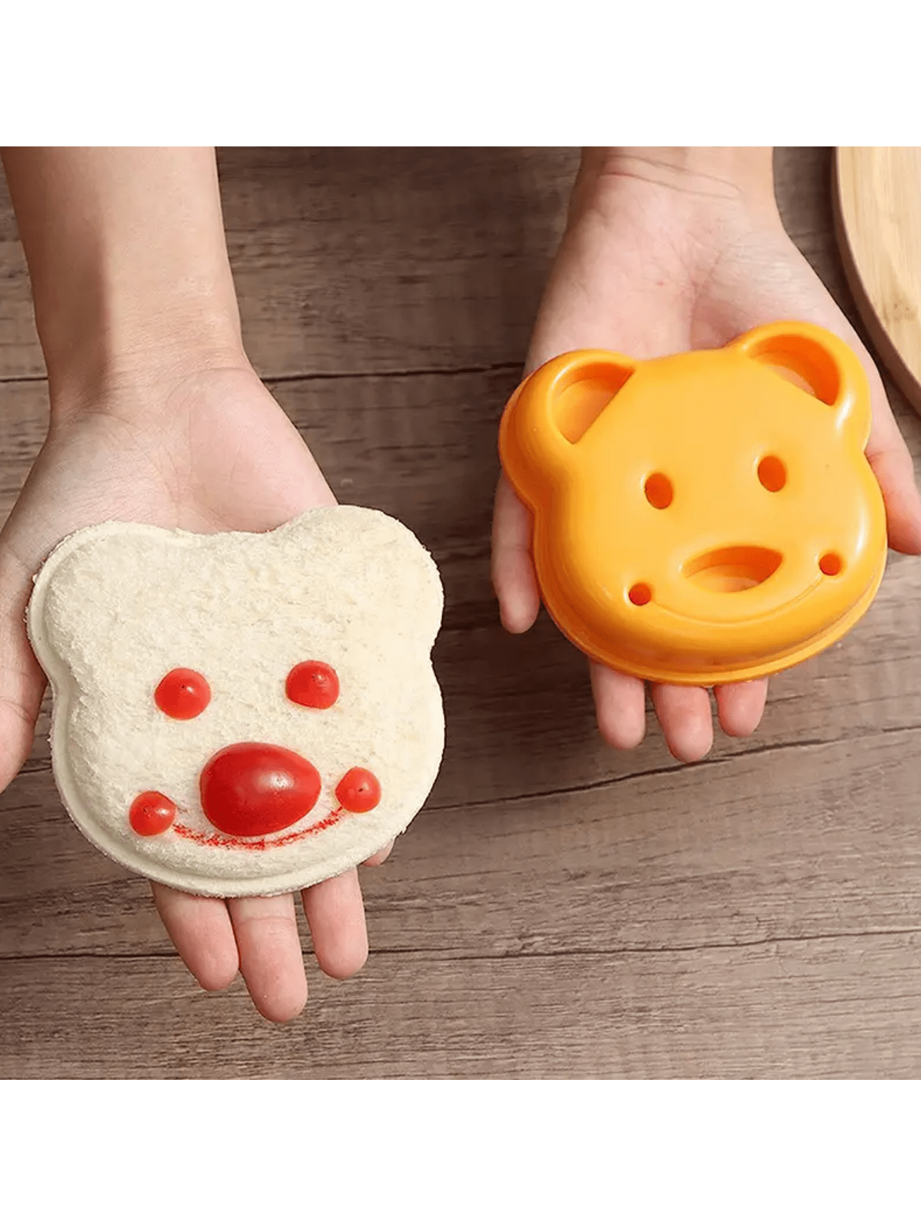 5pcs Sandwich Cutter, Sandwich Cutter And Sealer, Mini Cartoon Bear, Squirrel Dolphin, Fur Seal Bread Cutter, Sandwich Cutter, Bento Box, Kitchen Stuff Clearance Kitchen Accessories