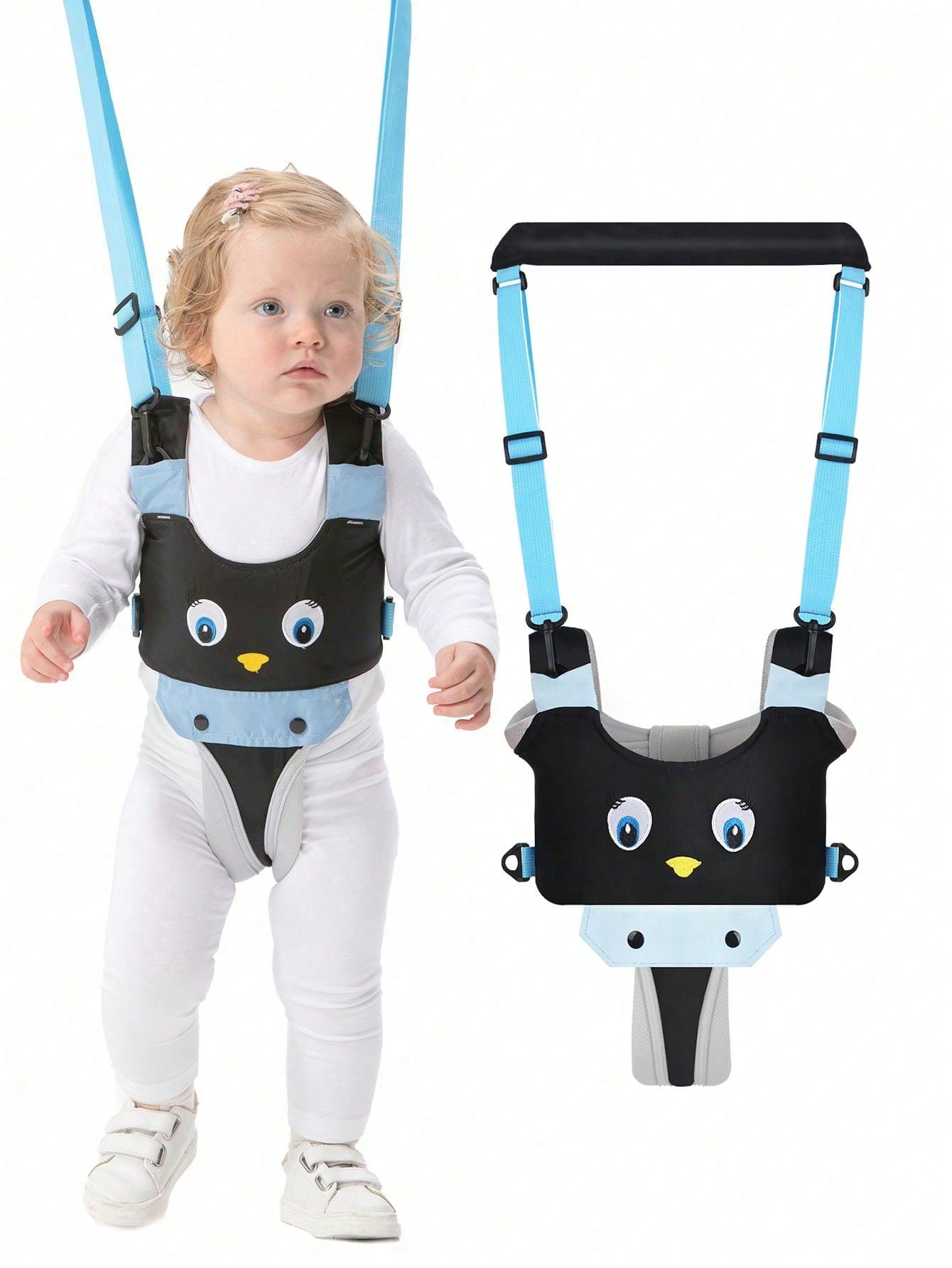 1pc Summer Infant Toddler Walking Assistant Handheld Children Walking Aid Safety Harness, Baby Learning Walking Support, Suitable For 7-24 Months Old