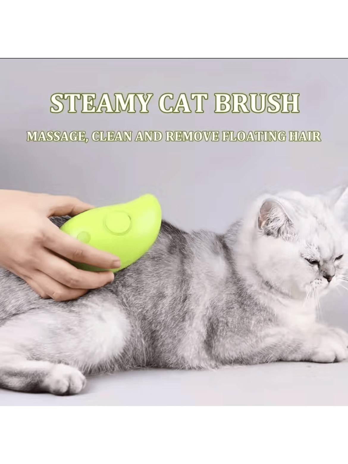 3 In 1 Self-Cleaning Massage Combs, USB Charging Cat Comb Floating Hair Removal Comb, Pet Care Pet Grooming Brush For Cats Pet Steam Brush Electric Spray Massage Cat And Dog Remove Tangled And Loose Hair