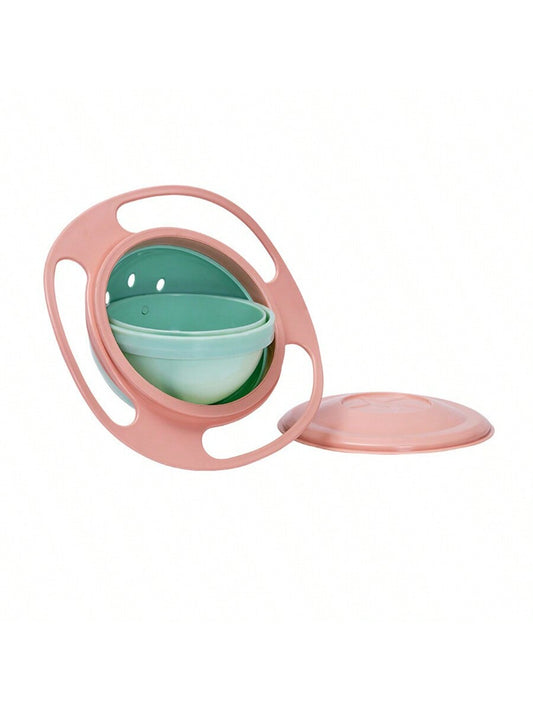 1pc Baby Fun Gyroscopic Bowl 360 Degree Rotation Anti-Spill Bowl Children Balance Bowl