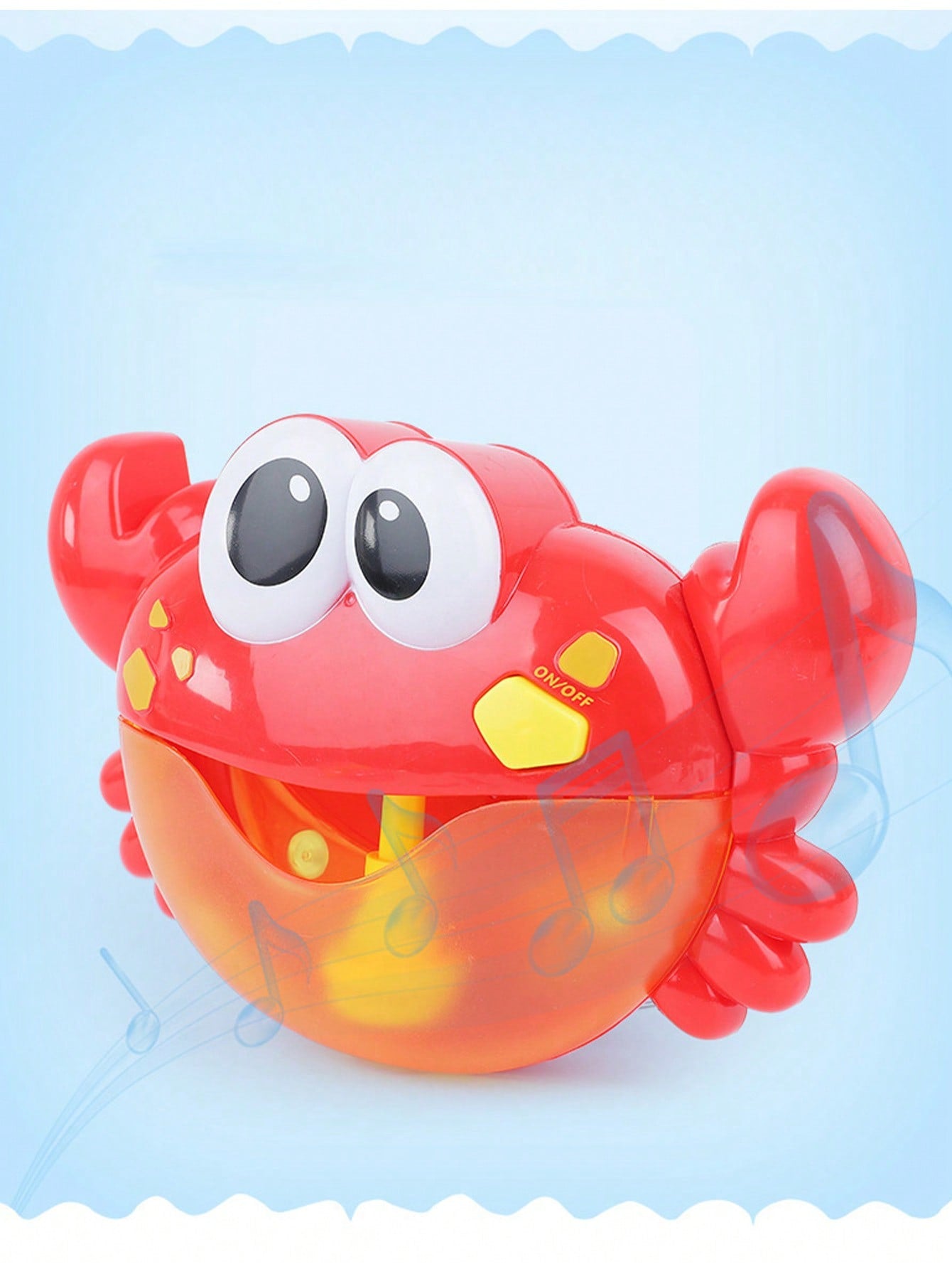 1pc Crab Bubble Maker For Baby Bath Time, Random Color